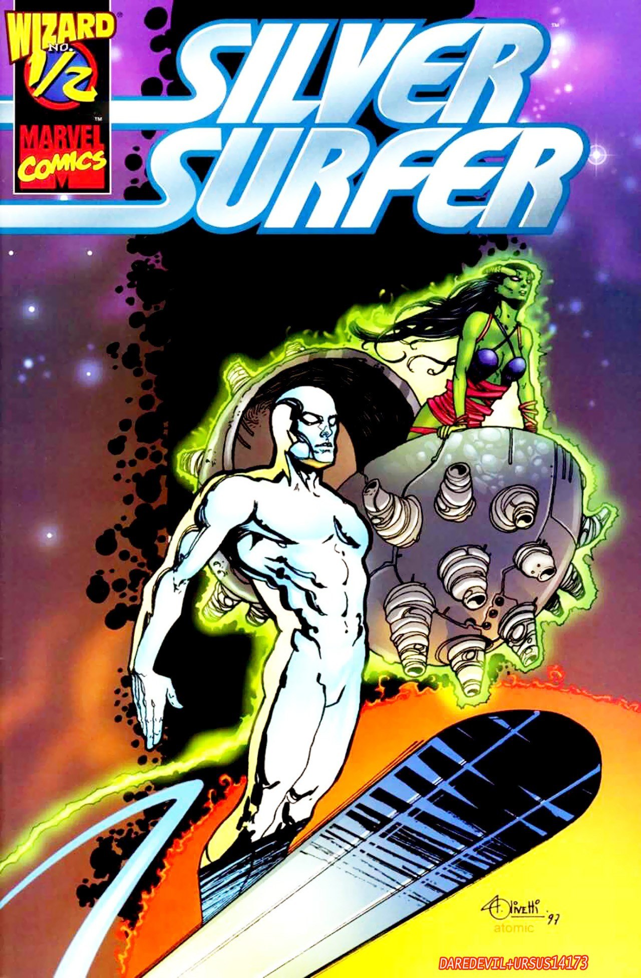 Portada ampliada de SILVER SURFER