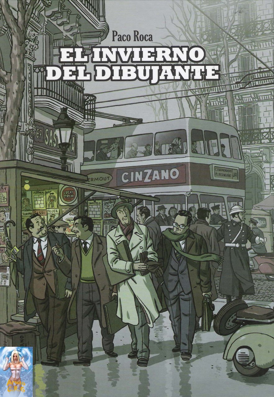 Portada ampliada de EL INVIERNO DEL DIBUJANTE