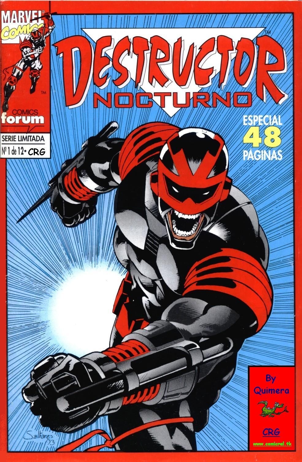 Portada ampliada de DESTRUCTOR NOCTURNO