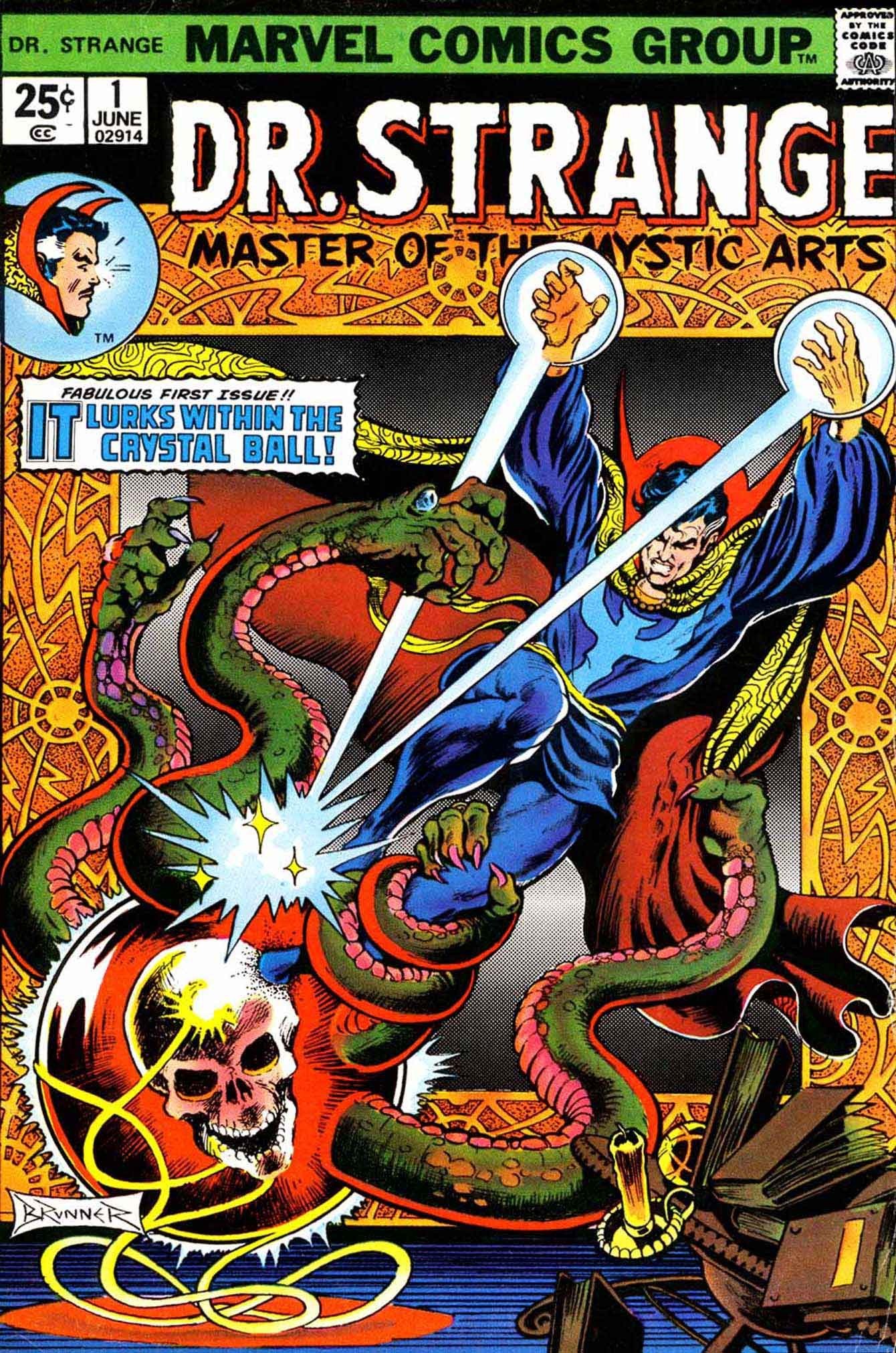 Portada ampliada de DR. STRANGE MASTER OF THE MYSTIC ARTS