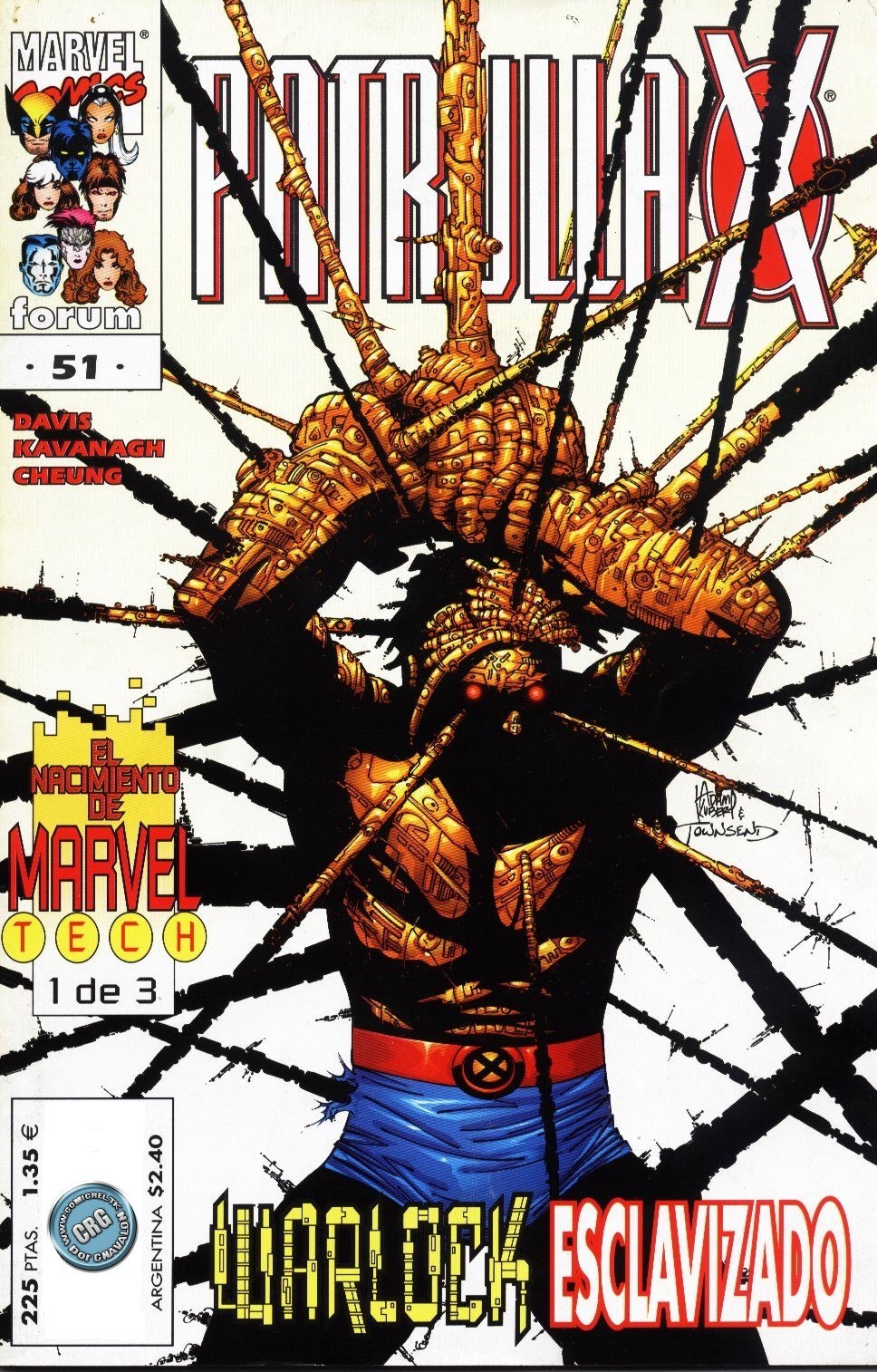 Portada ampliada de POTRULLA X