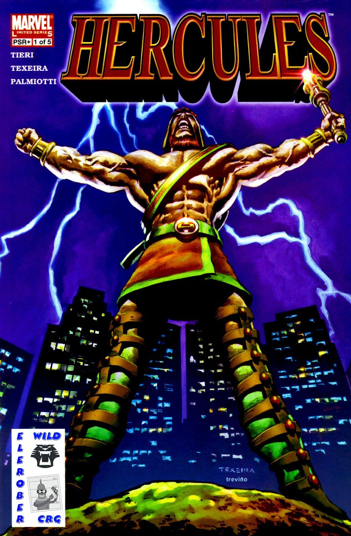 Portada ampliada de HERCULES