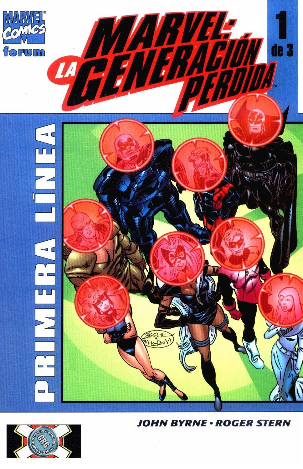 Portada ampliada de LA GENERACIÓN PERDIDA