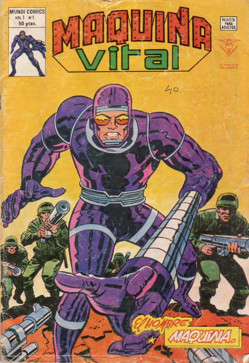 Portada ampliada de Maquina Viral
