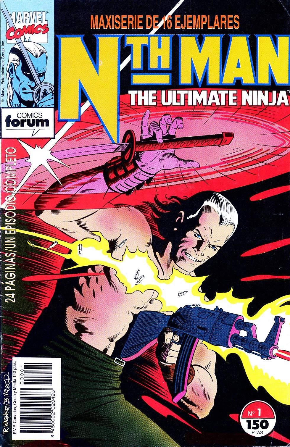 Portada ampliada de NTH MAN THE ULTIMATE NINJA