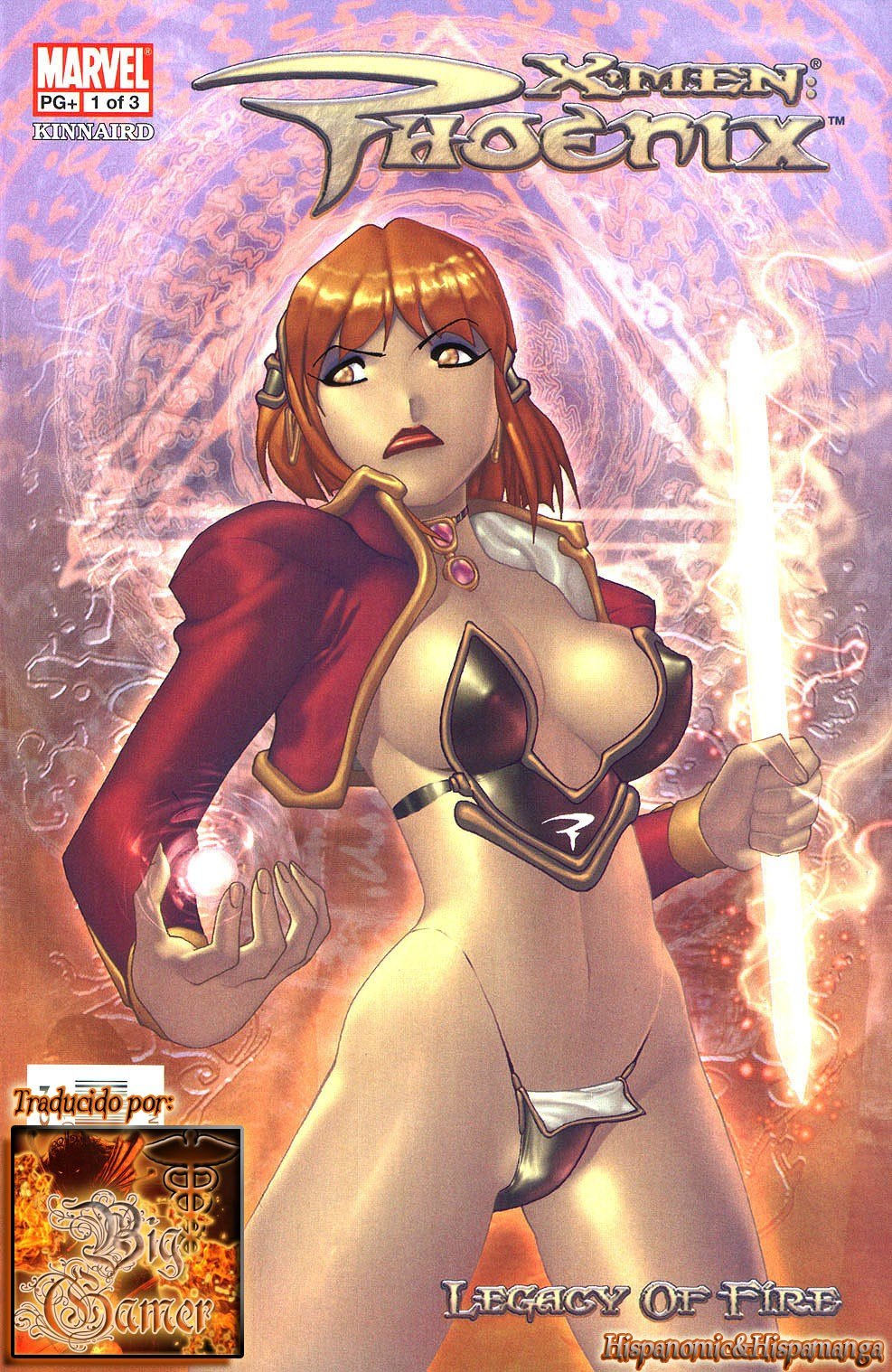 Portada ampliada de X-MEN PHOENIX