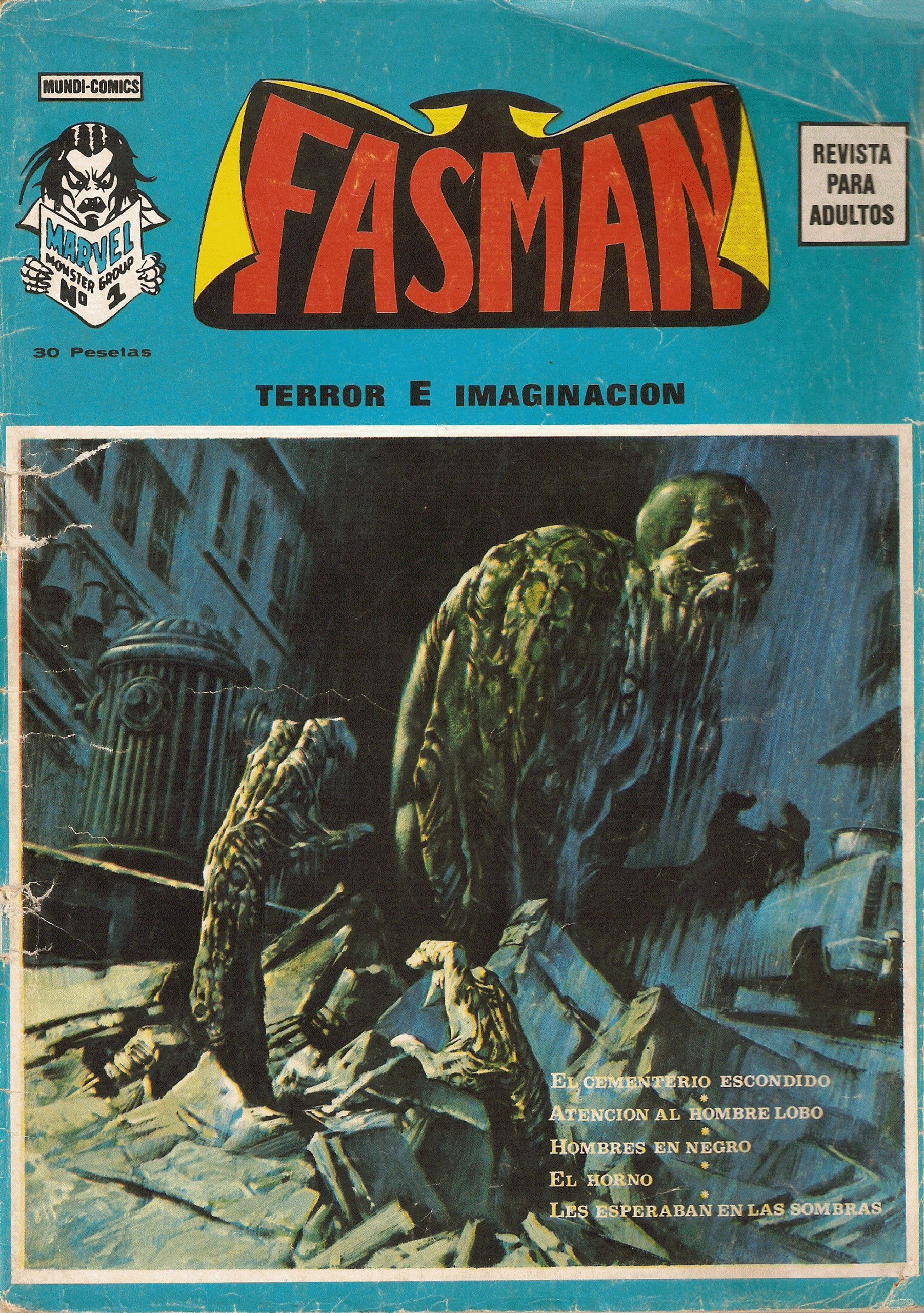 Portada ampliada de FASMAN