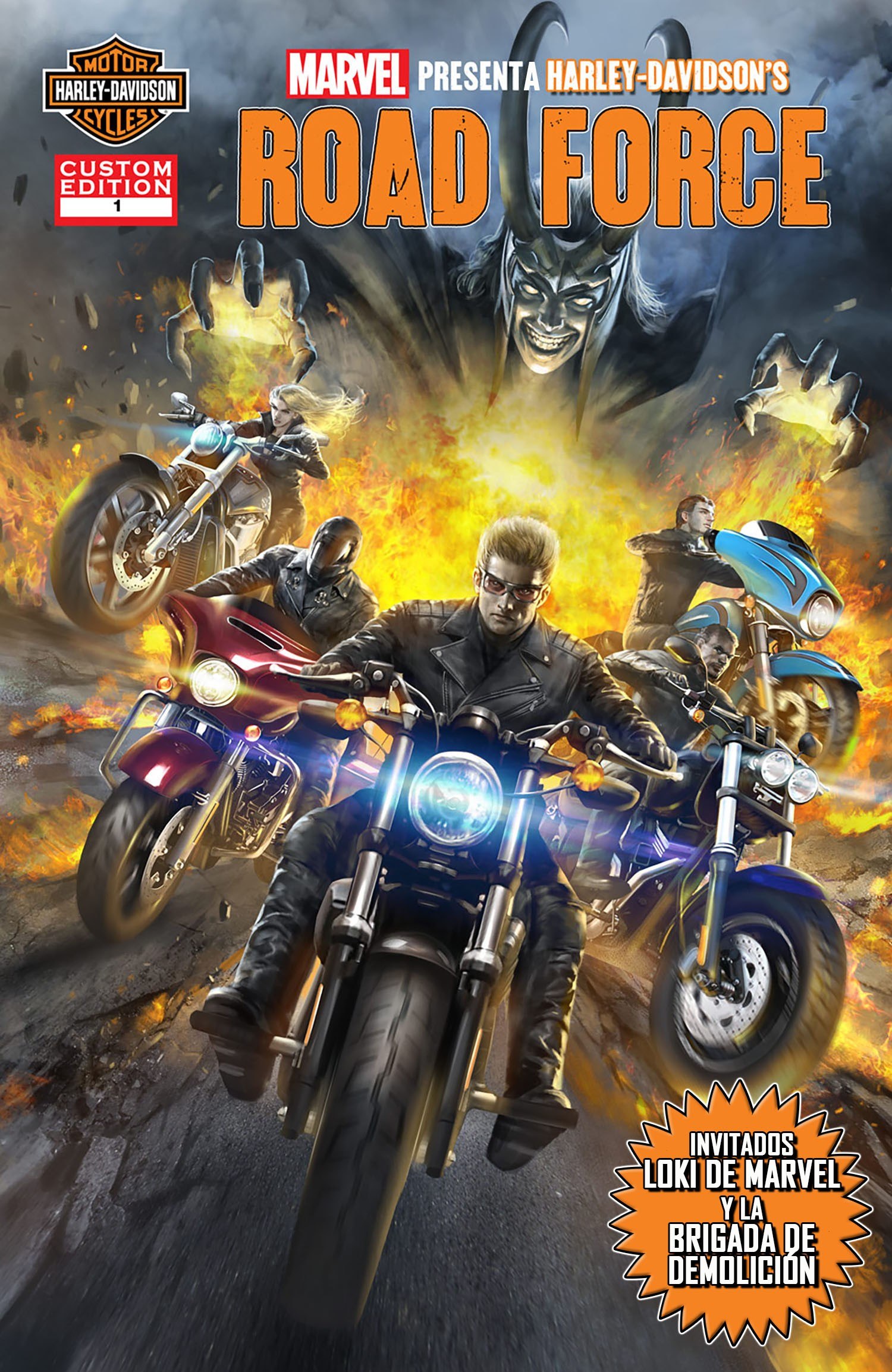 Portada ampliada de ROAD FORCE