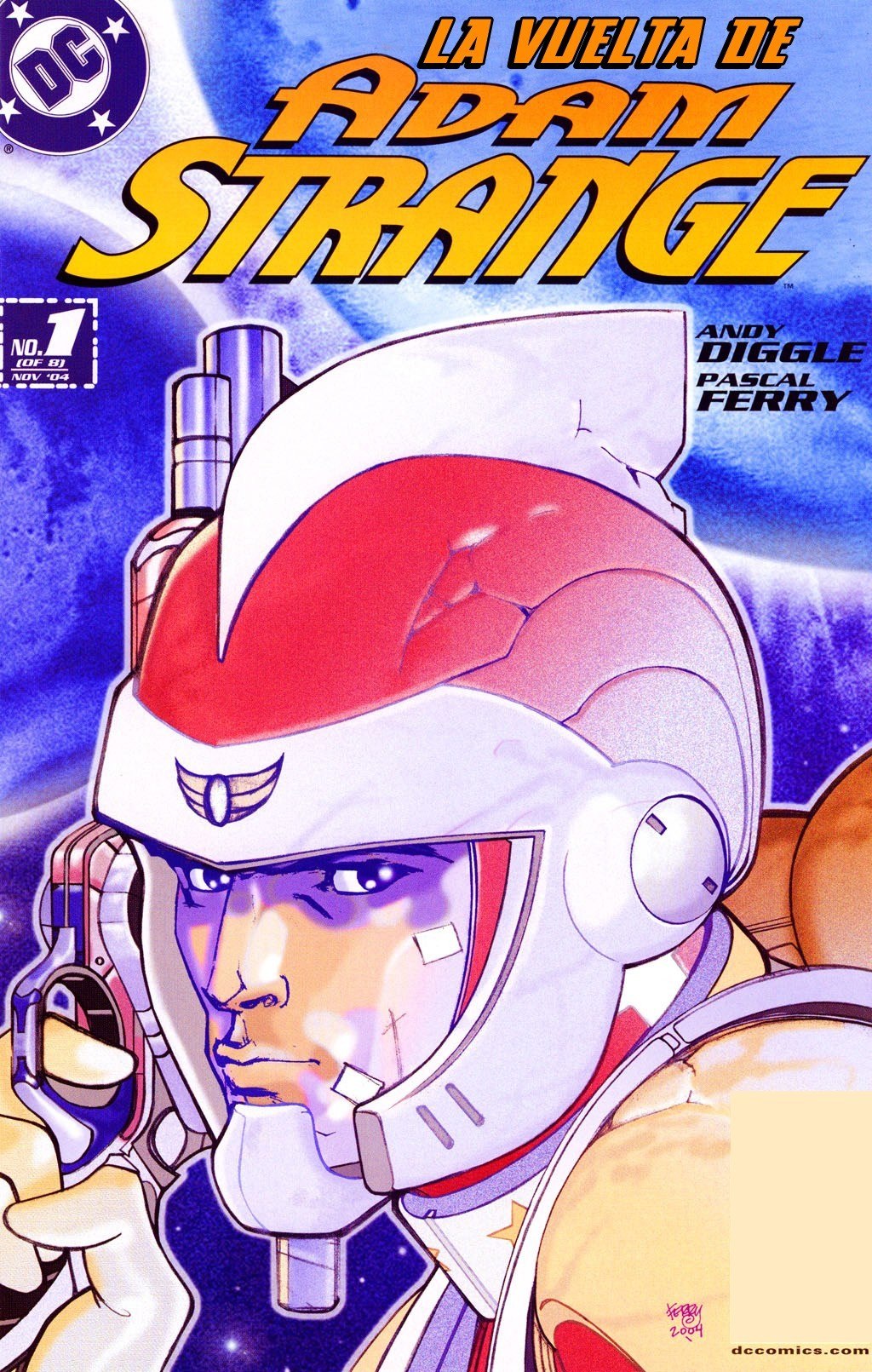 Portada ampliada de LA VUELTA DE ADAM STRANGE