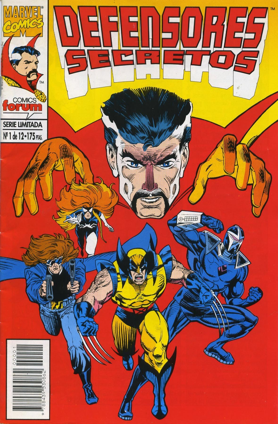Portada ampliada de DEFENSORES SECRETOS