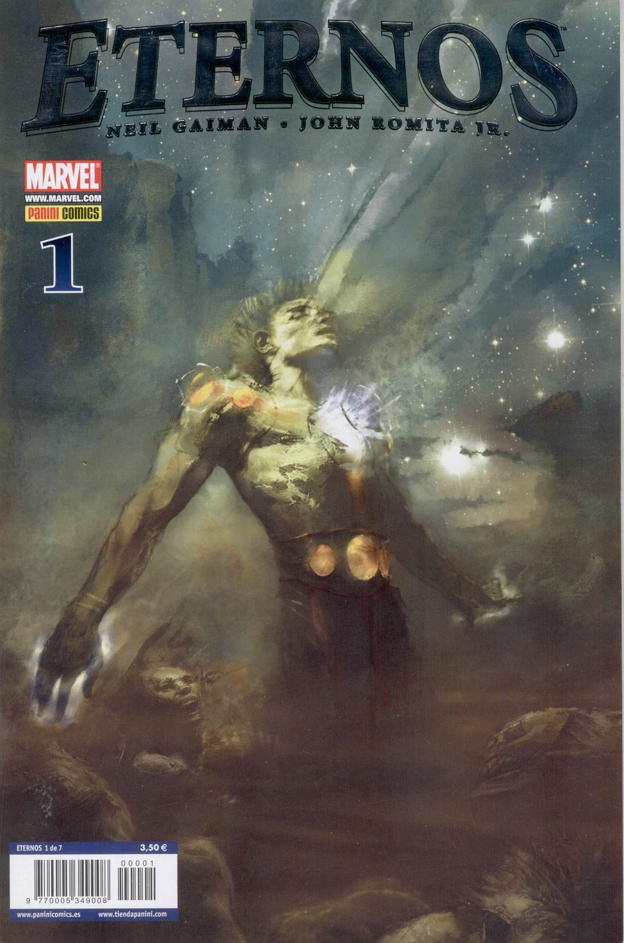Portada ampliada de ETERNOS