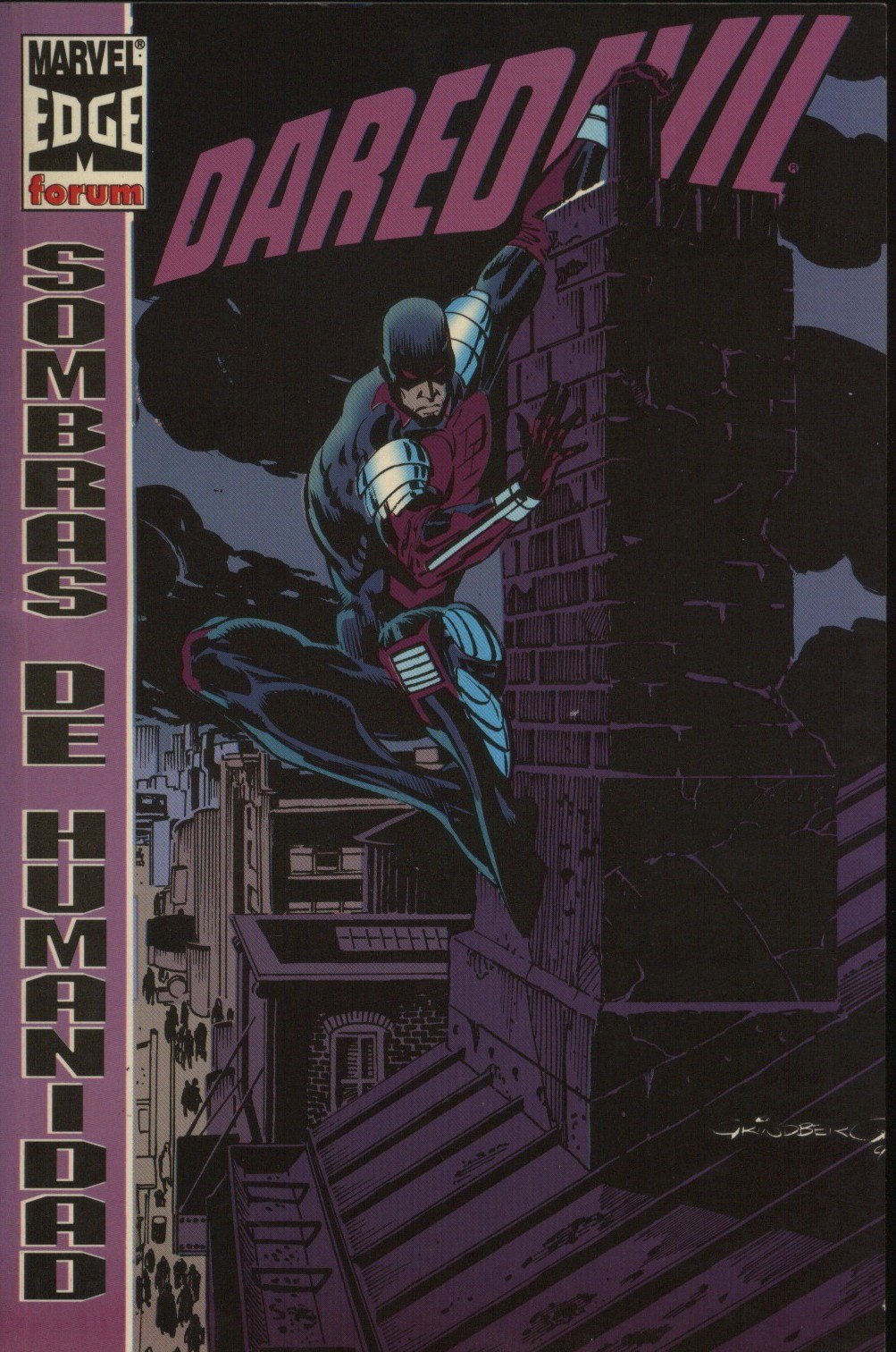 Portada ampliada de DAREDEVIL