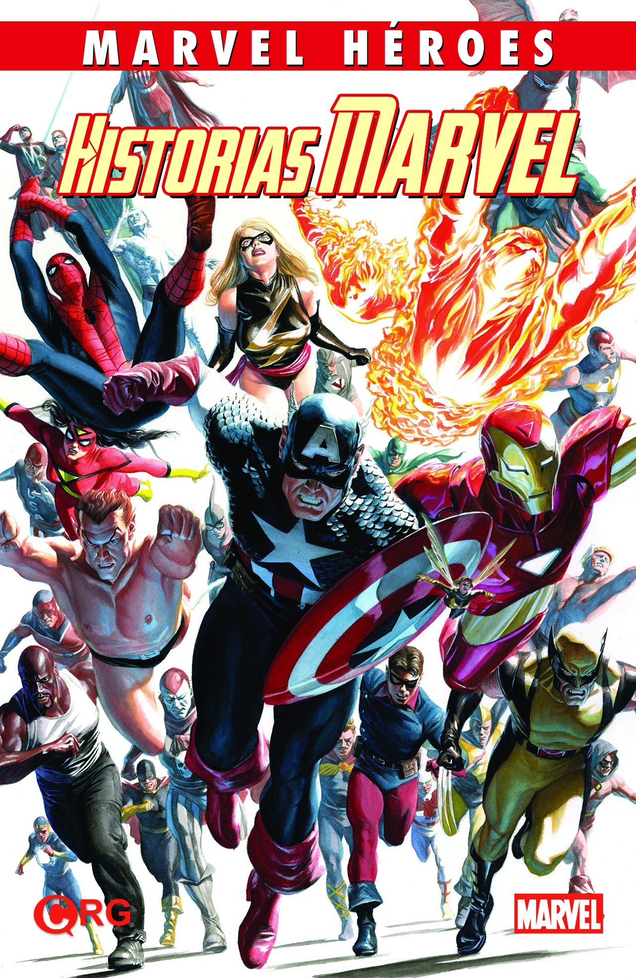 Portada ampliada de HISTORIAS MARVEL