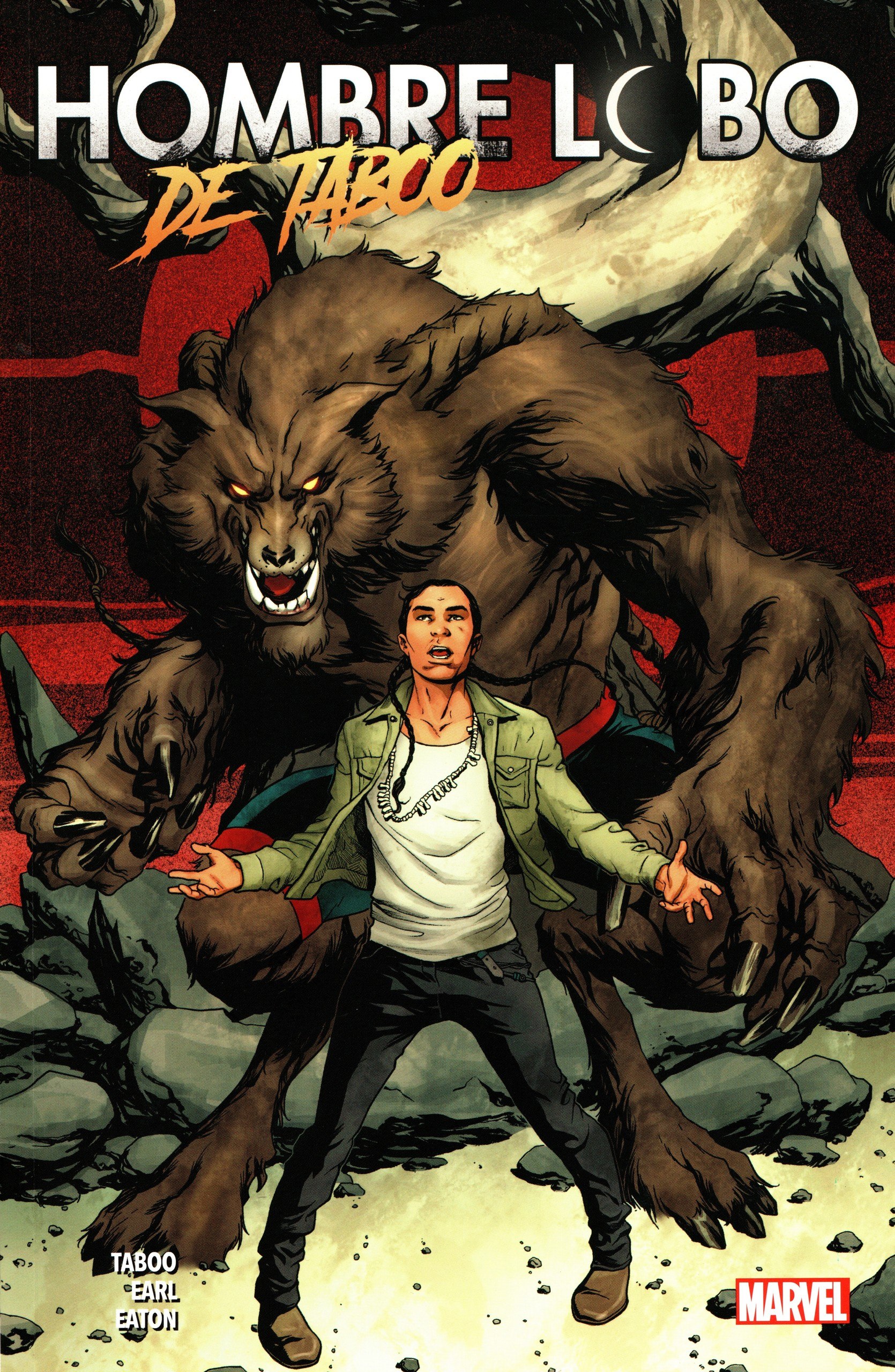 Portada ampliada de HOMBRE LOBO DE TABOO