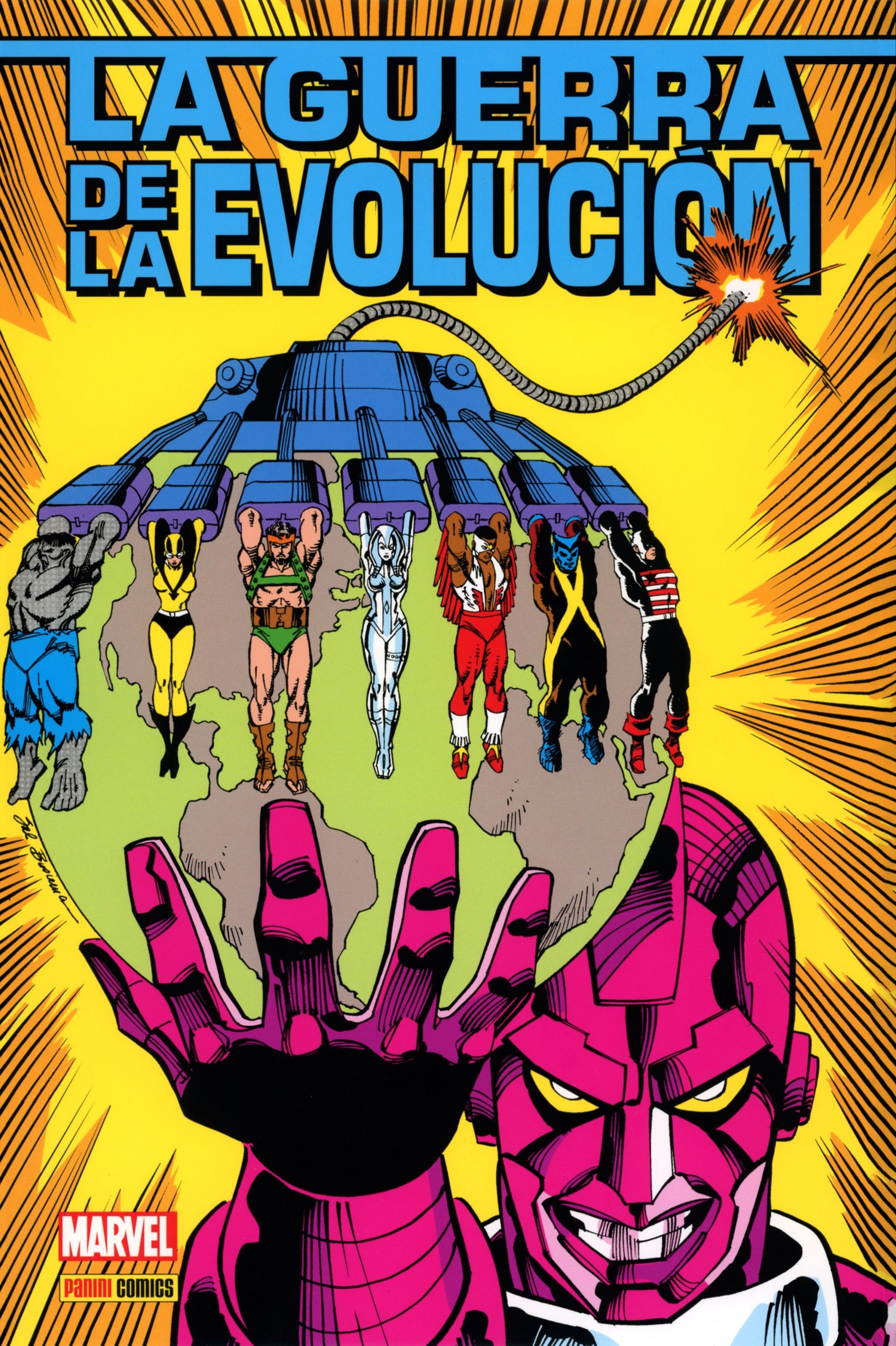 Portada ampliada de LA GUERRA DE LA EVOLUCION