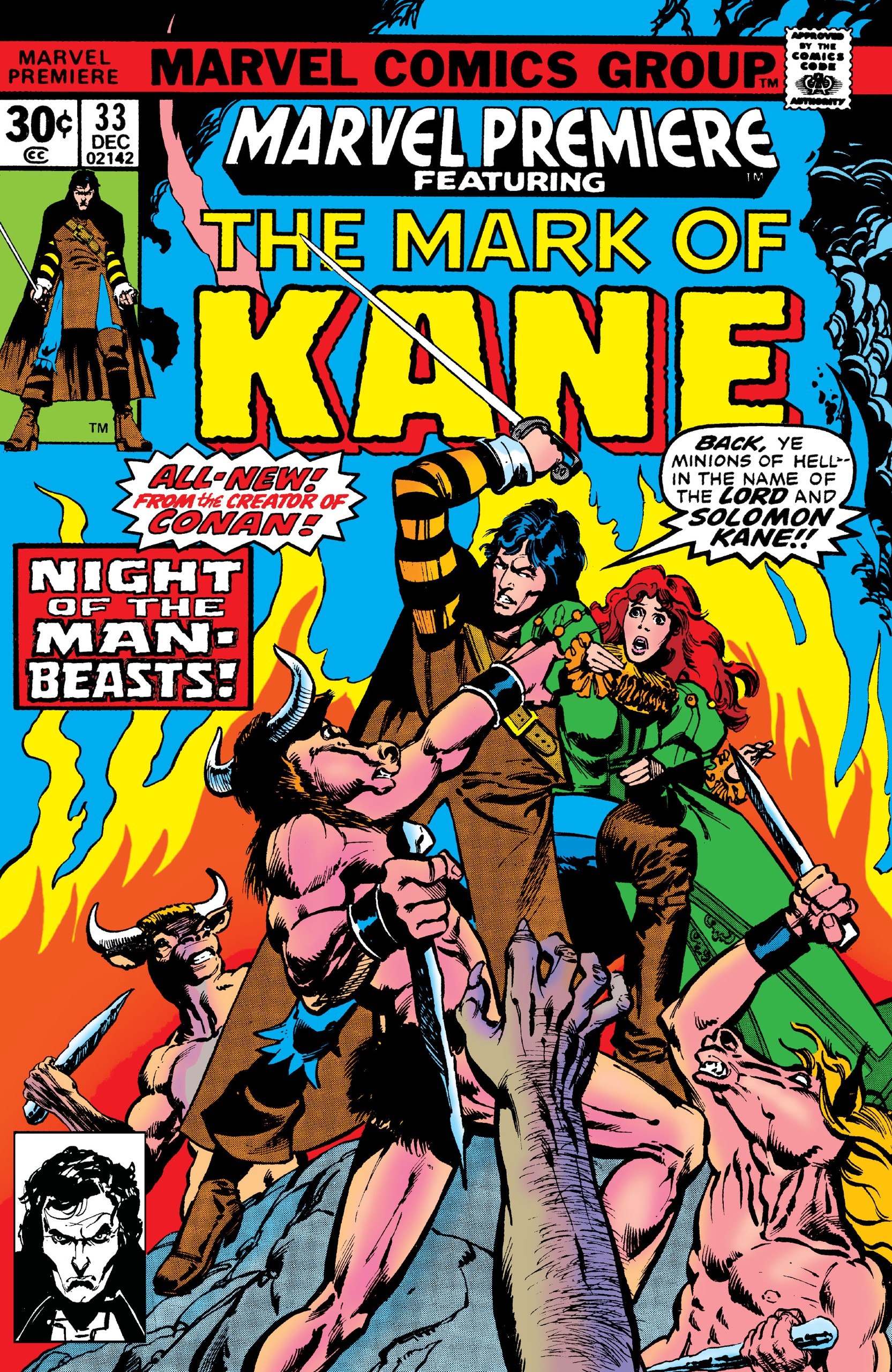 Portada ampliada de THE MARK OF KANE