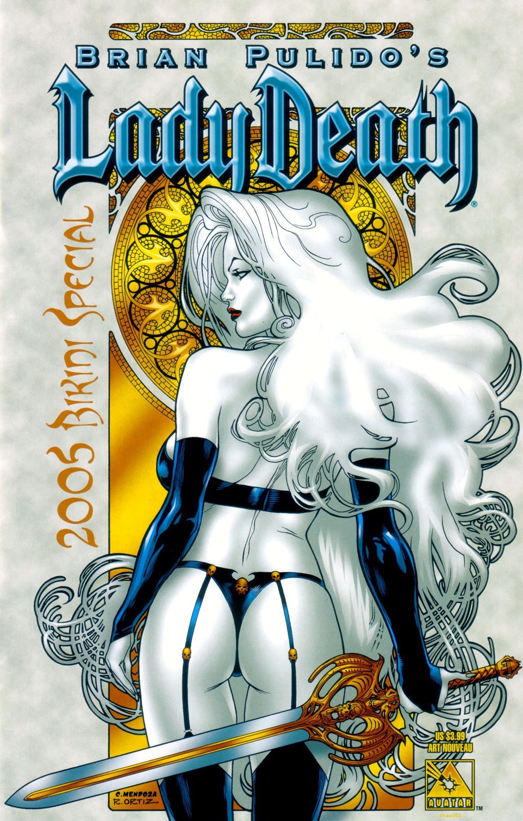 Portada ampliada de Brian Pulido's Lady Death