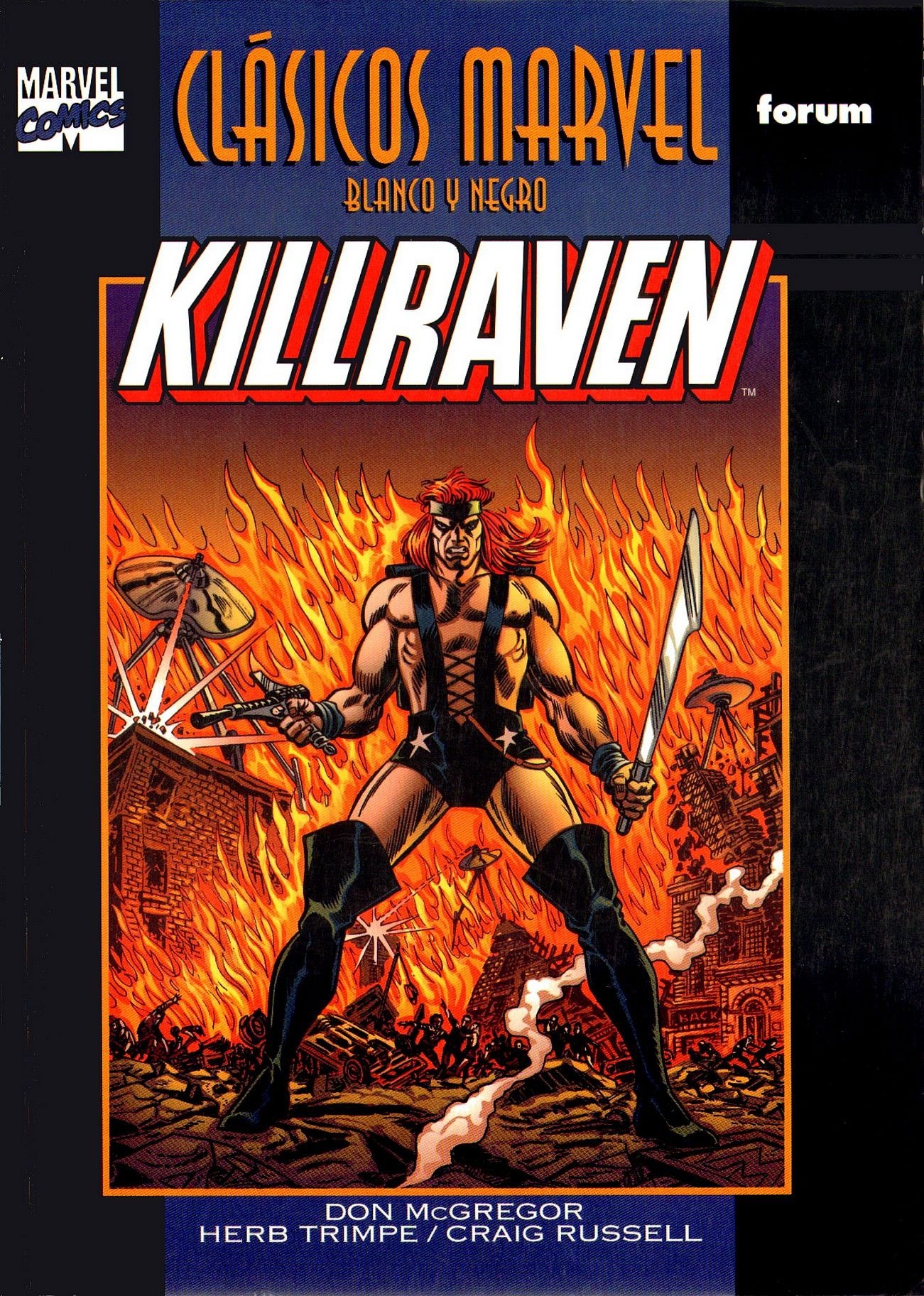 Portada ampliada de KILLRAVEN