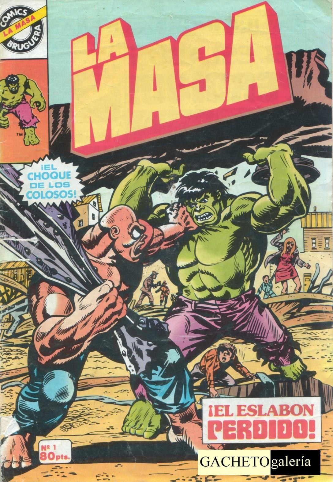 Portada ampliada de LA MASA