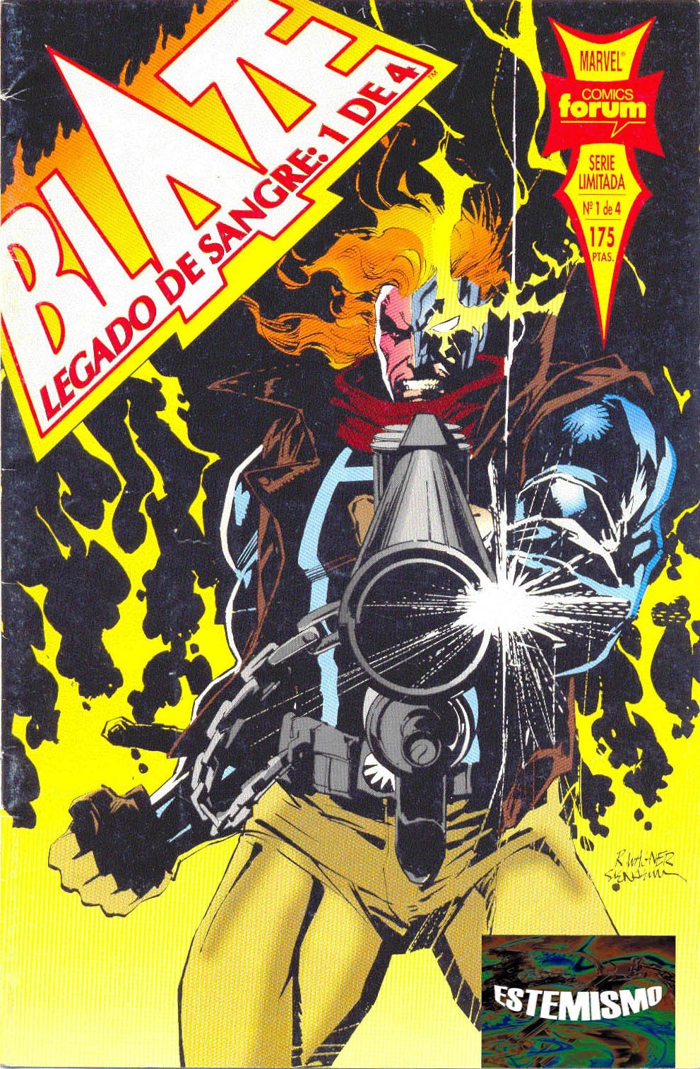 Portada ampliada de BLADE LEGADO DE SANGRE: 1 DE