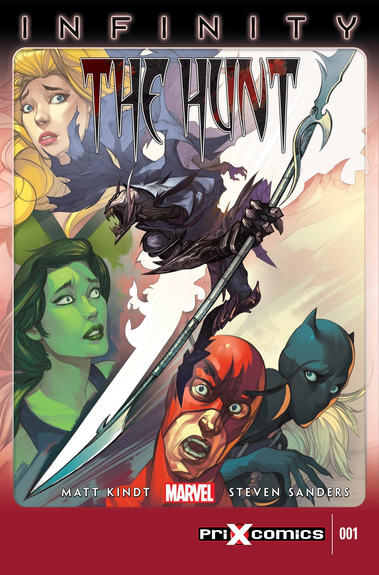 Portada ampliada de INFINITY THE HUNT
