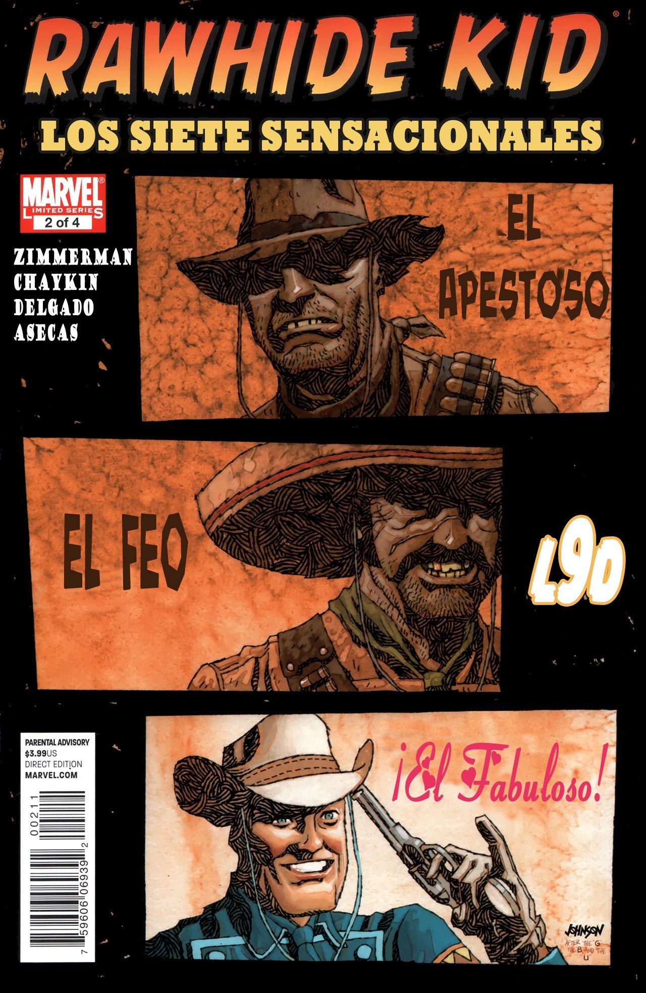 Portada ampliada de RAWHIDE KID
