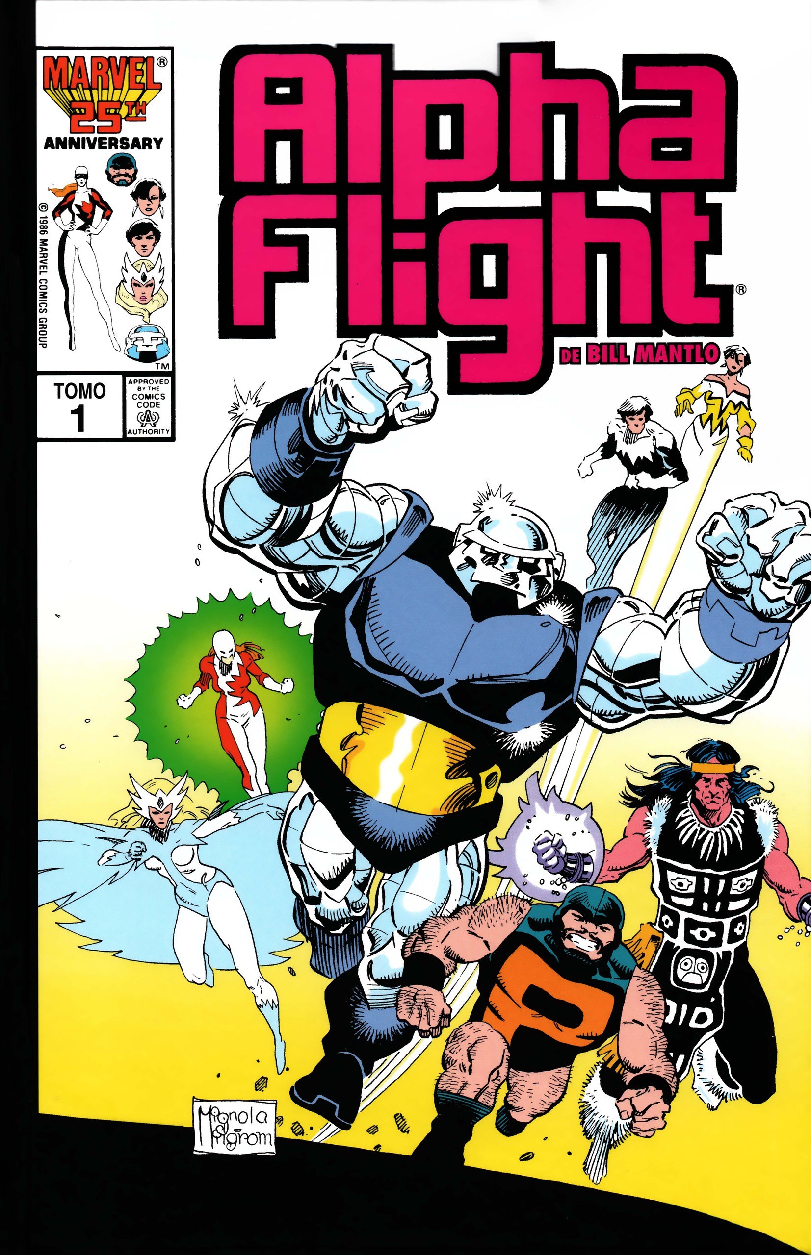 Portada ampliada de Alpha Flight