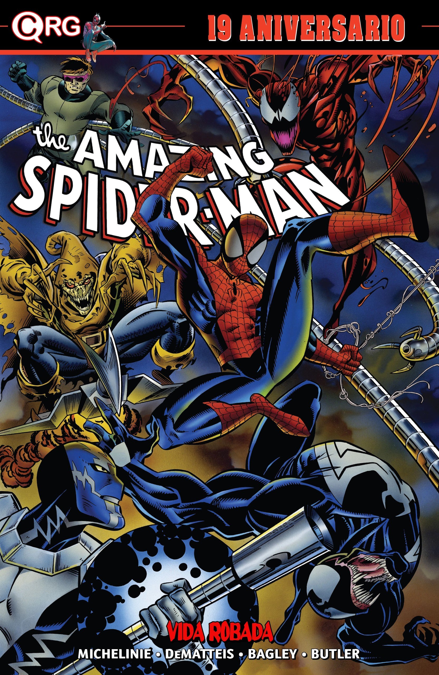 Portada ampliada de The Amazing Spider-Man