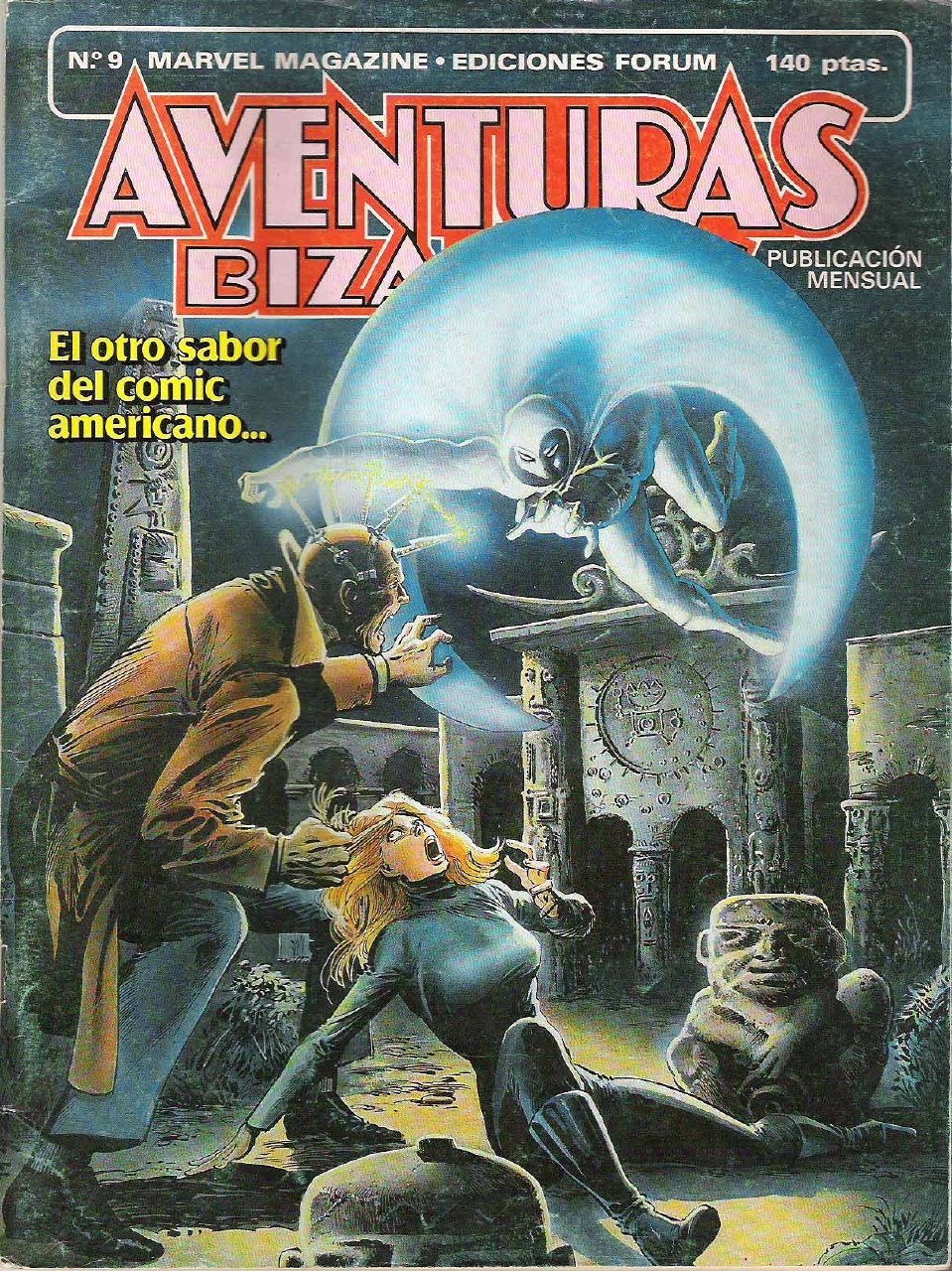 Portada ampliada de AVENTURAS BIZARRO