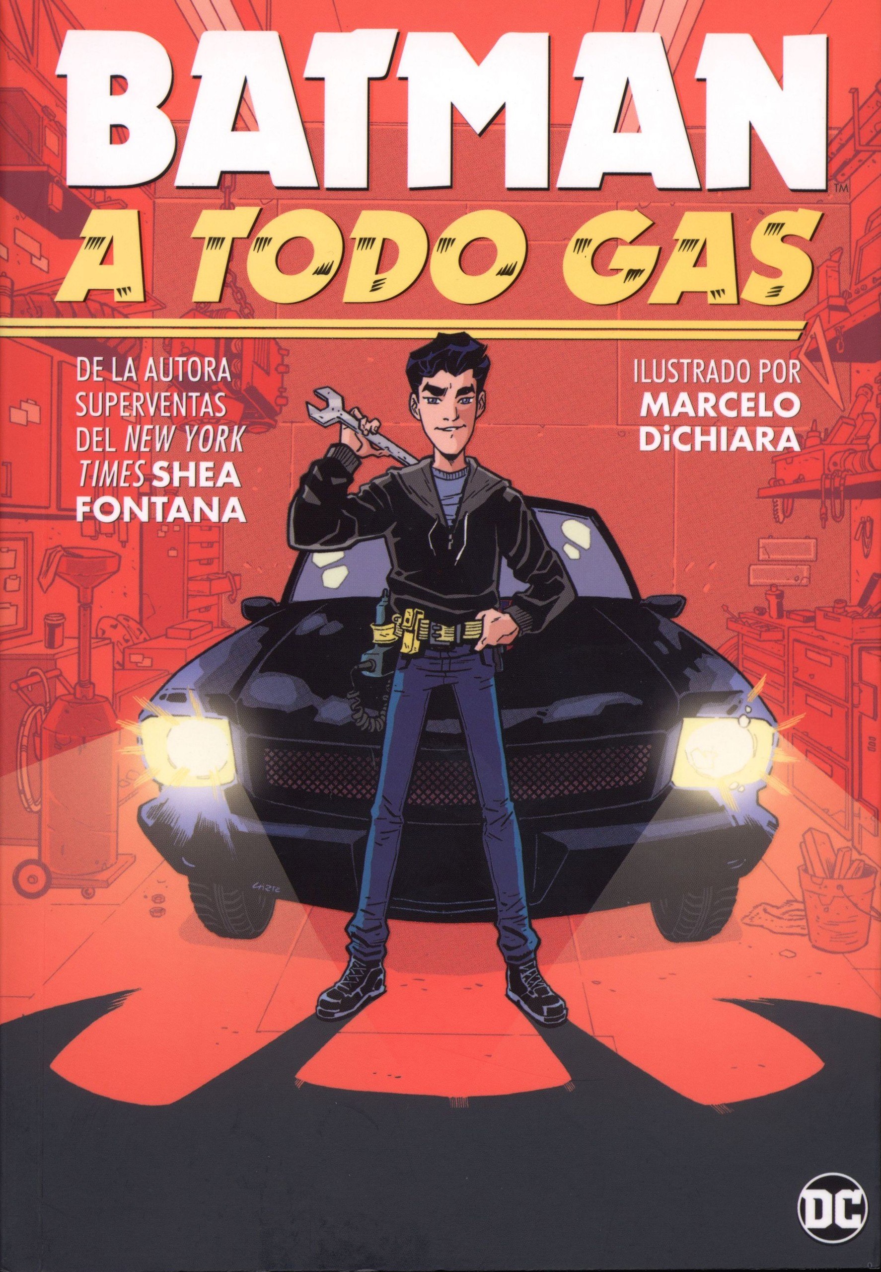 Portada ampliada de BATMAN A TODO GAS