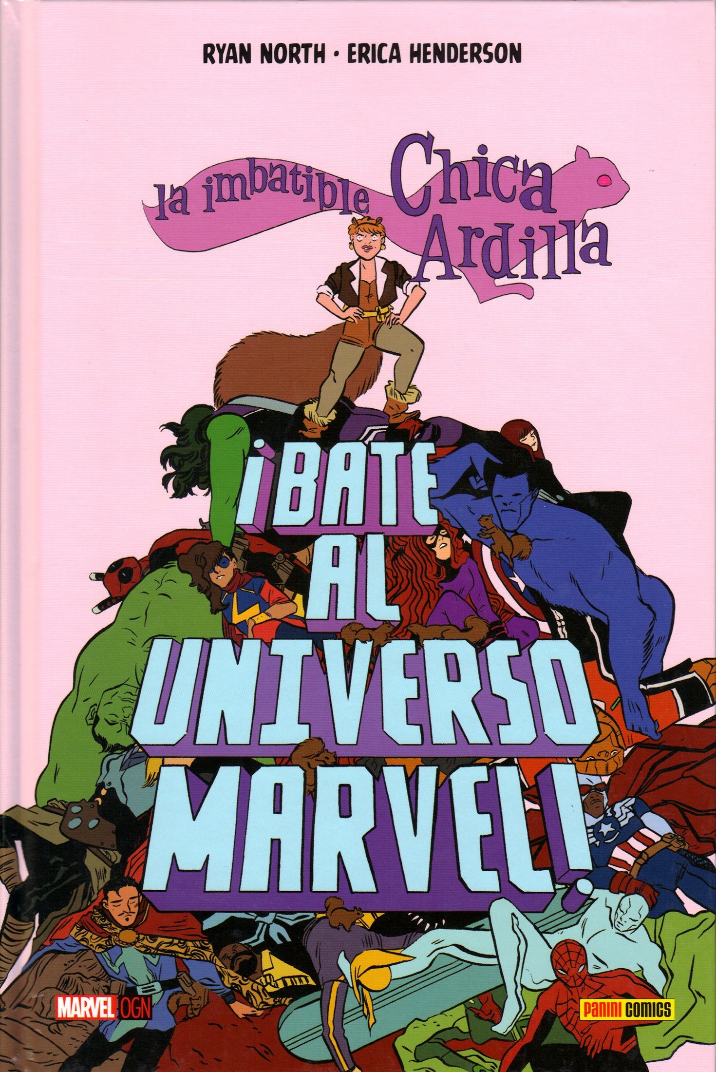 Portada ampliada de la imbatible Chica Ardilla