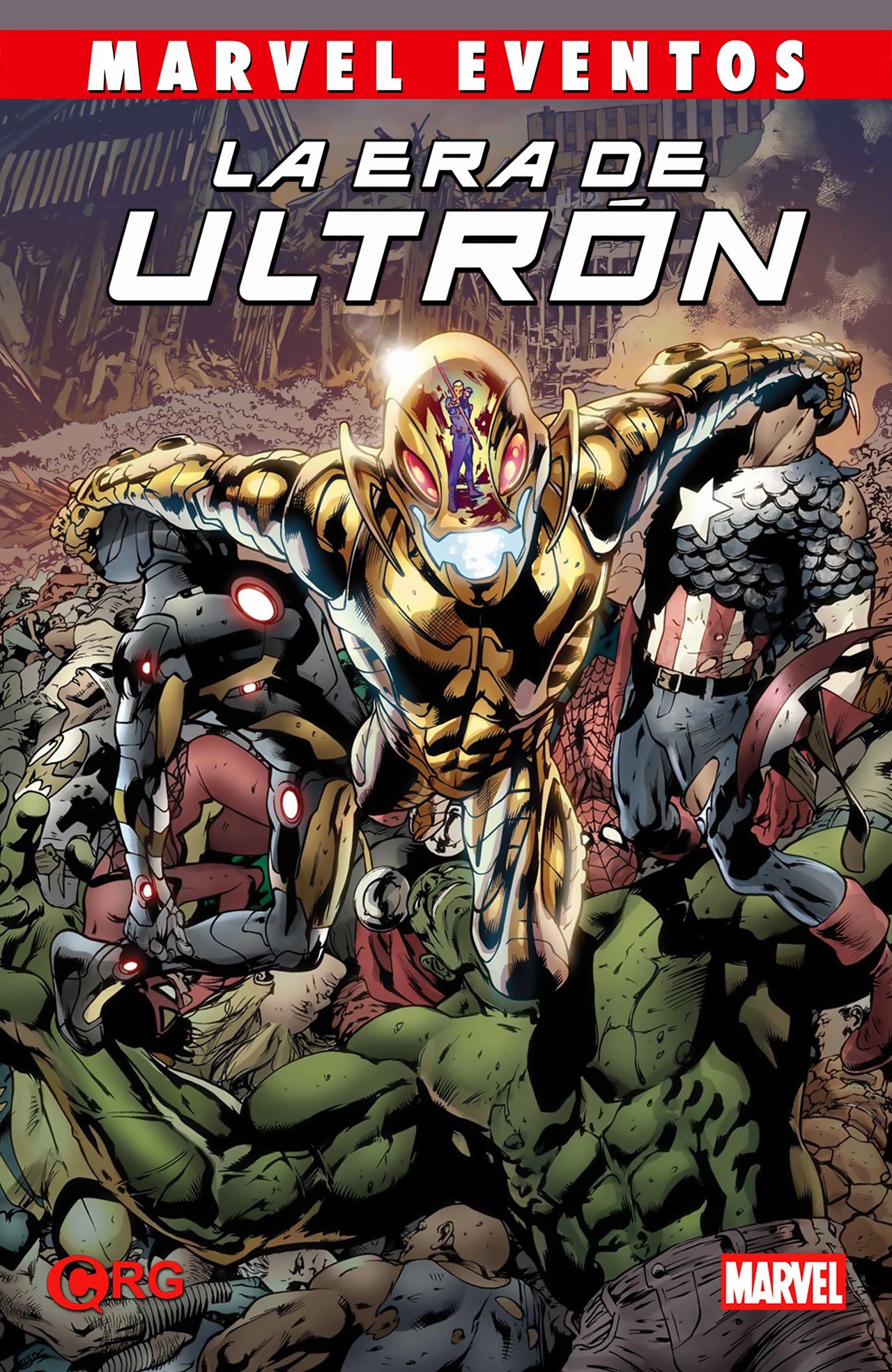 Portada ampliada de LA ERA DE ULTRÓN