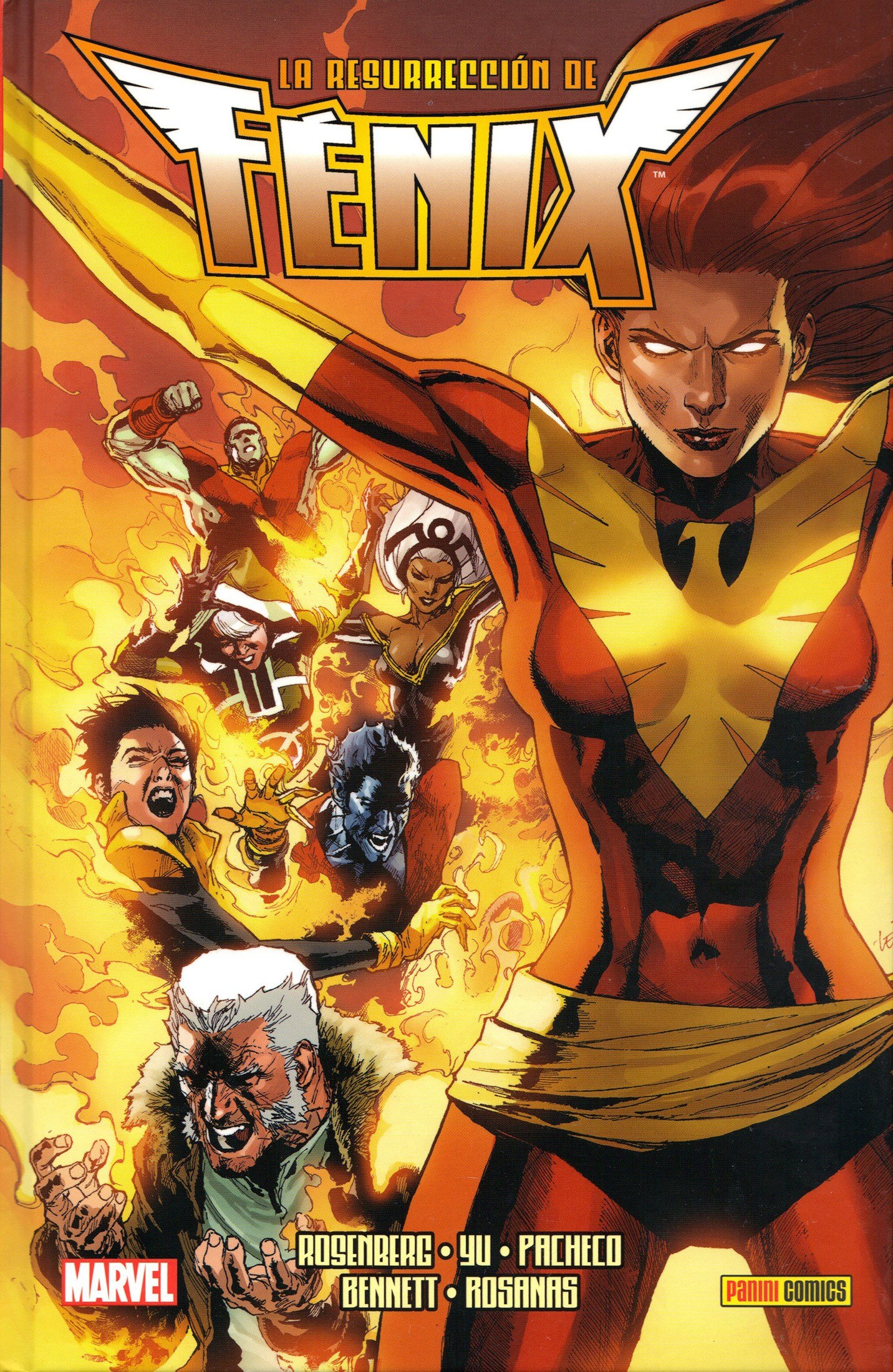 Portada ampliada de LA RESURRECCION DE FÉNIX