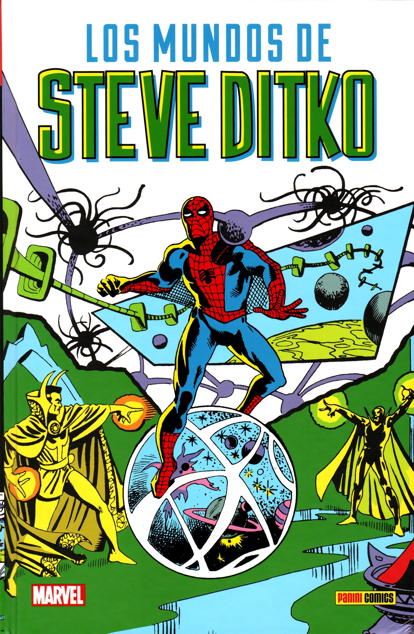 Portada ampliada de LOS MUNDOS DE STEVE DITKO