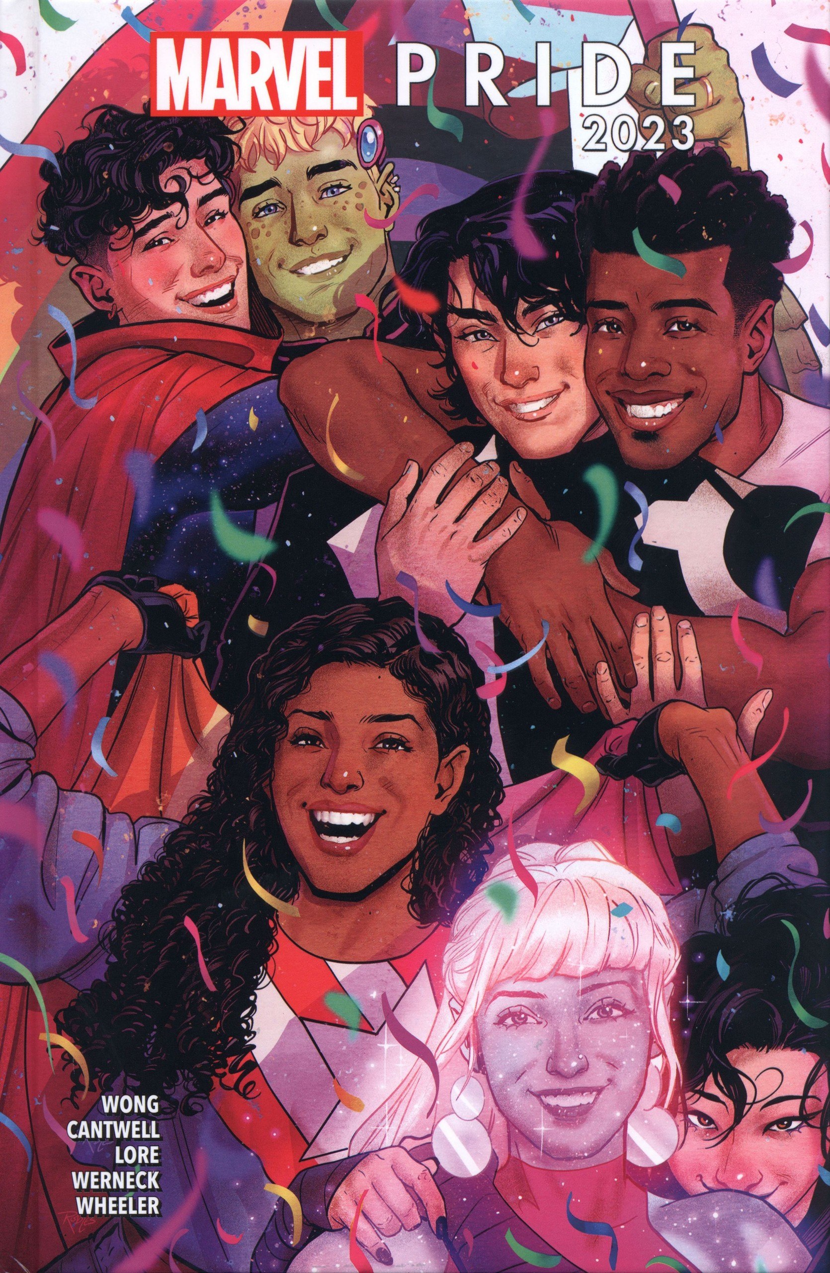 Portada ampliada de MARVEL PRIDE 2023