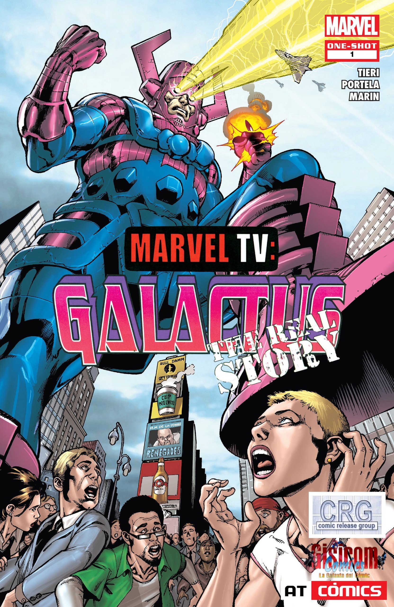 Portada ampliada de MARVEL TV: GALACTIC
