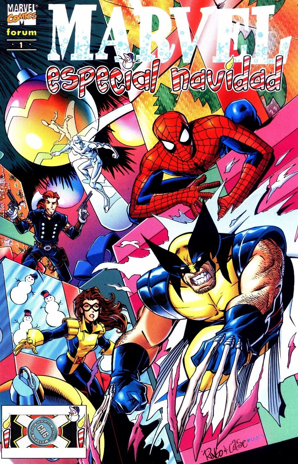Portada ampliada de MARVEL ESPECIAL NAVIDAD