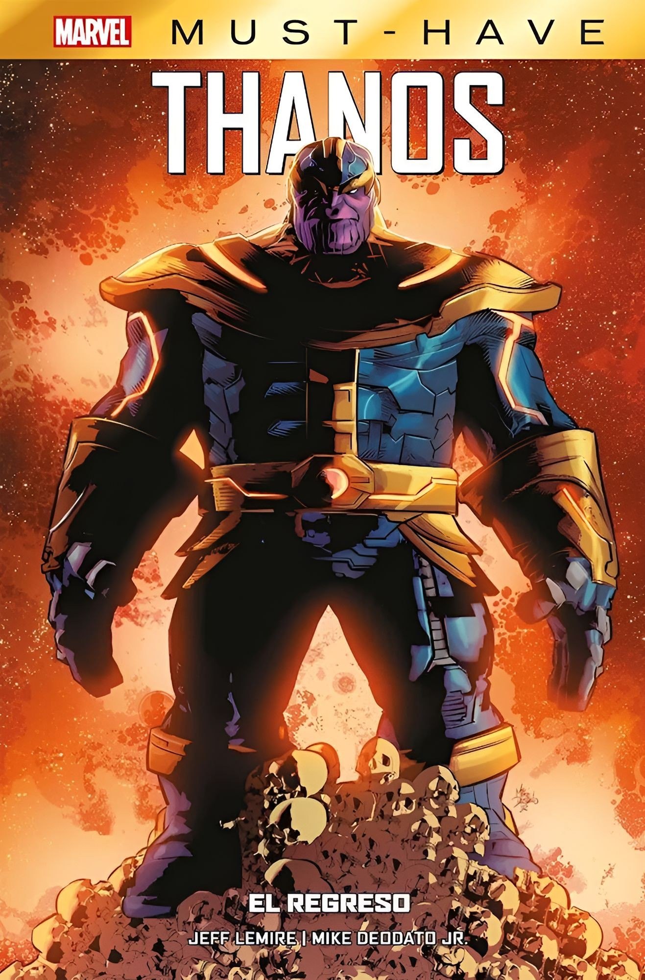 Portada ampliada de THANOS