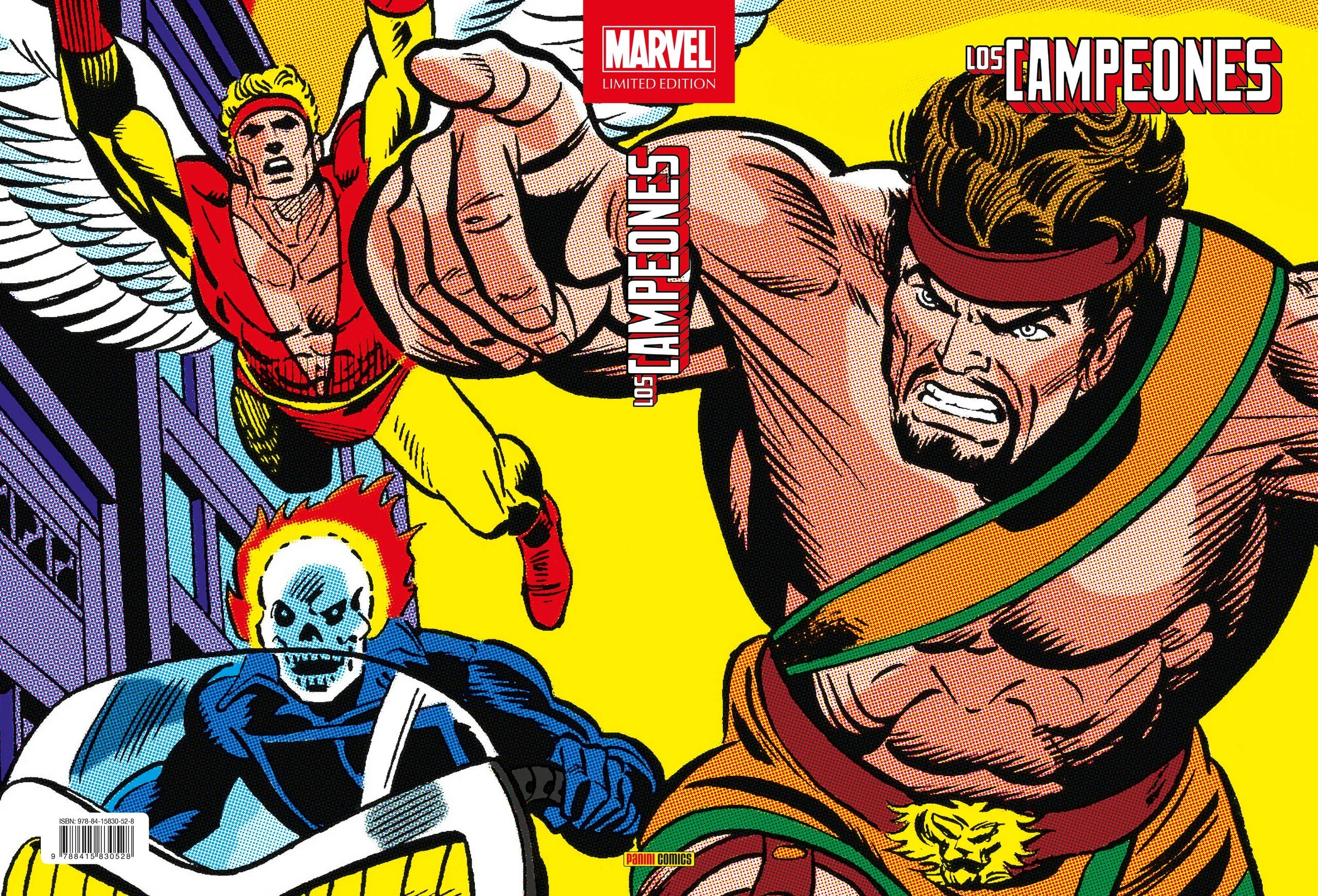 Portada ampliada de LOS CAMPEONES