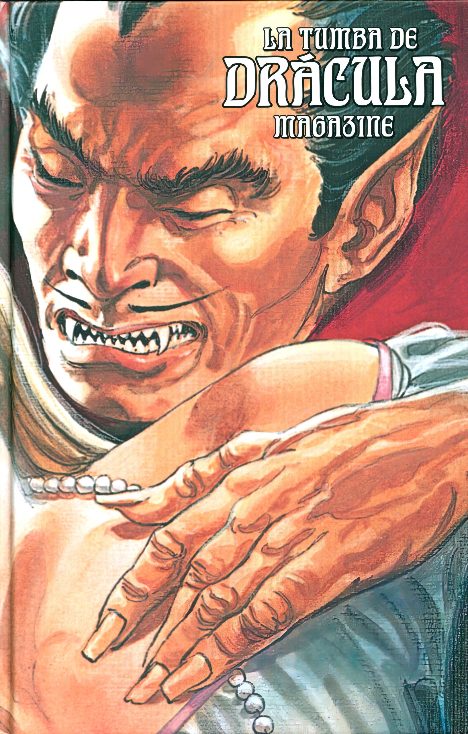 Portada ampliada de LA TUMBA DE DRÁCULA