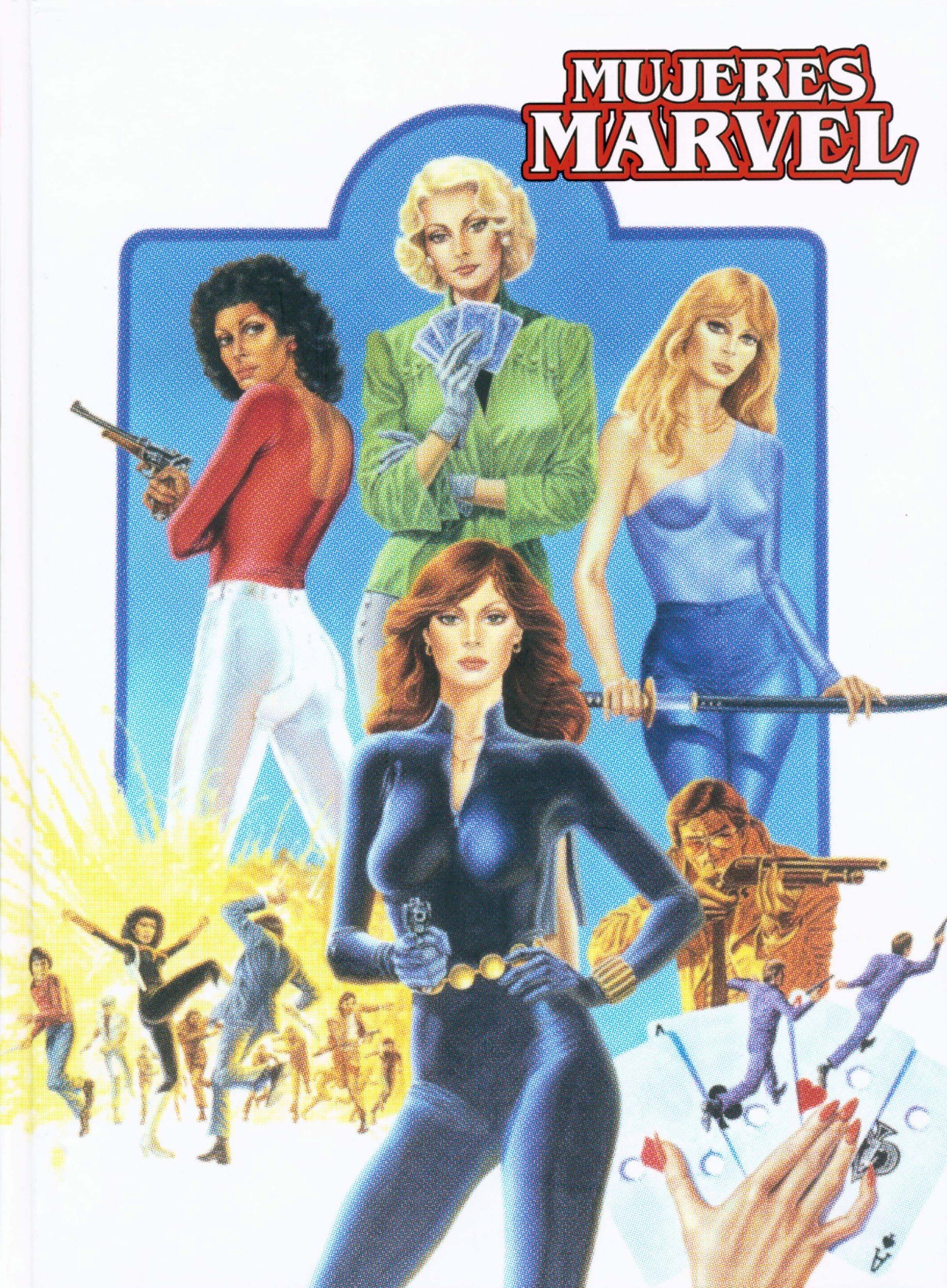 Portada ampliada de MUJERES MARVEL