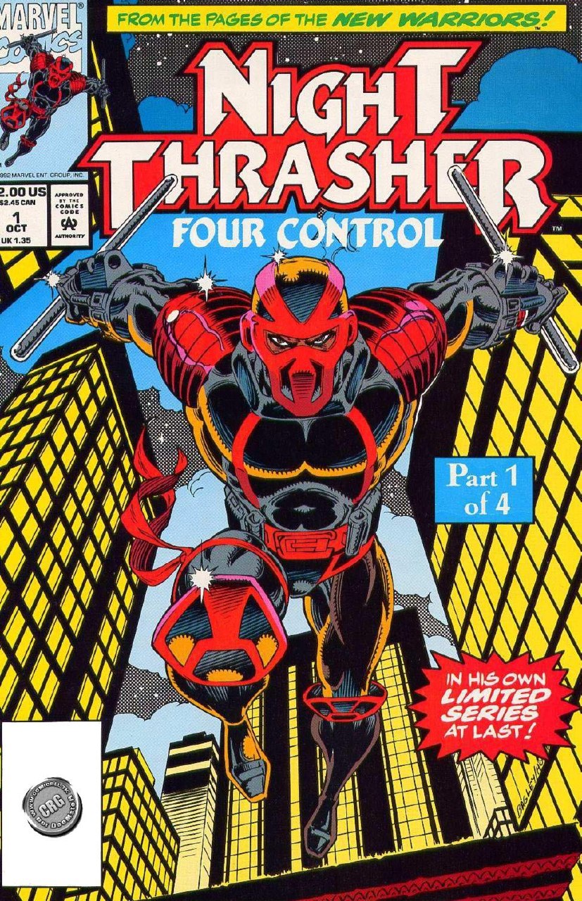 Portada ampliada de Night Thrasher