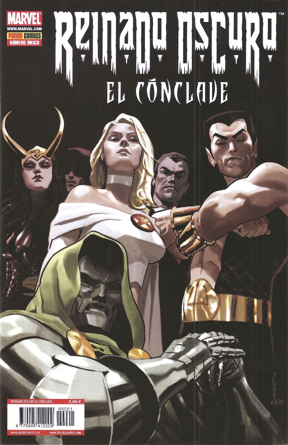 Portada ampliada de REINADO OSCURO EL CONCLAVE