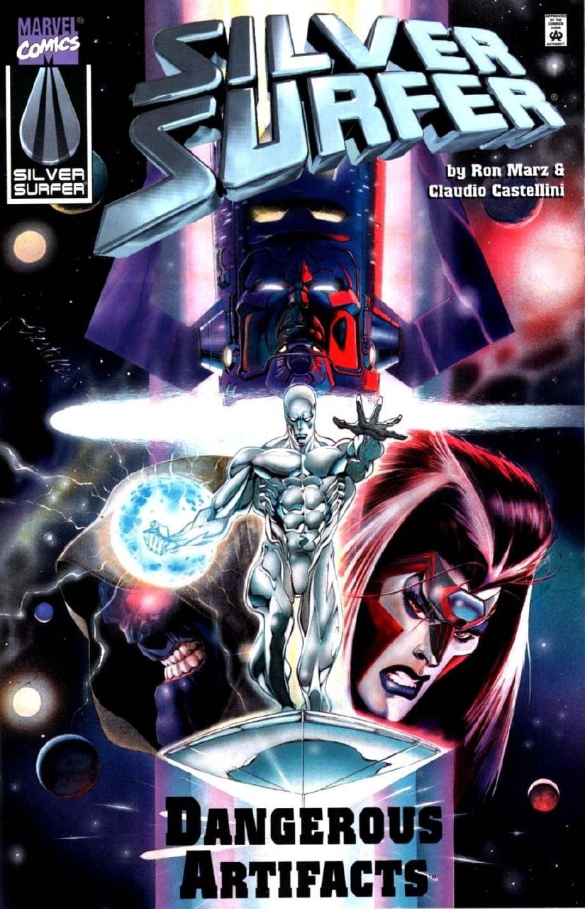 Portada ampliada de SILVER SURFER