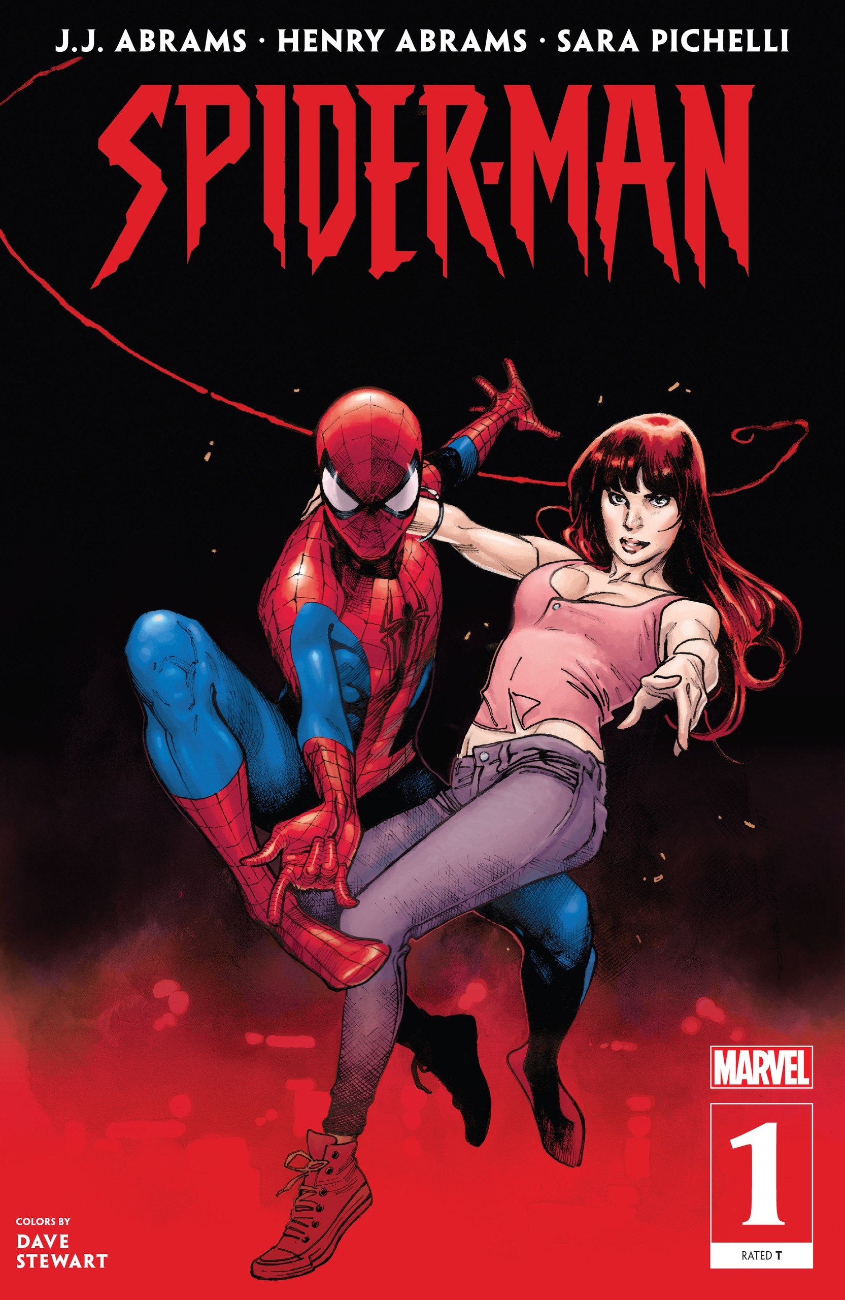 Portada ampliada de SPIDER-MAN