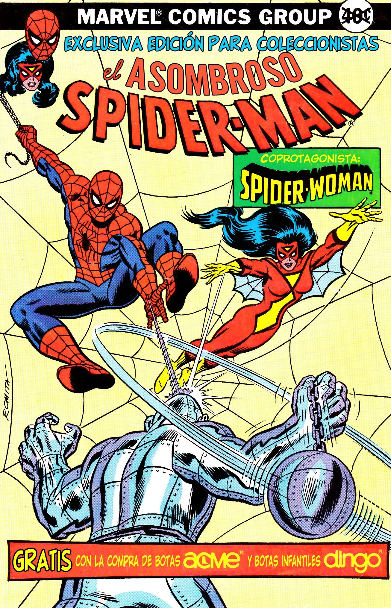 Portada ampliada de el ASOMBROSO SPIDER-MAN