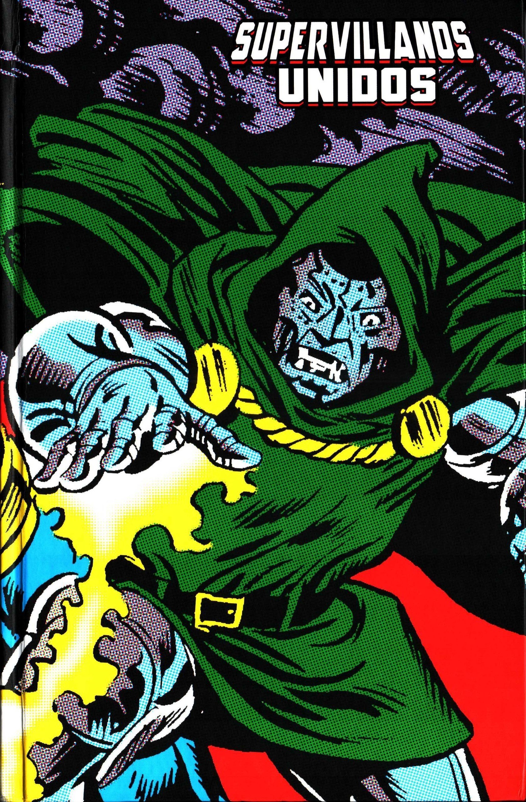 Portada ampliada de SUPERVILLANOS UNIDOS