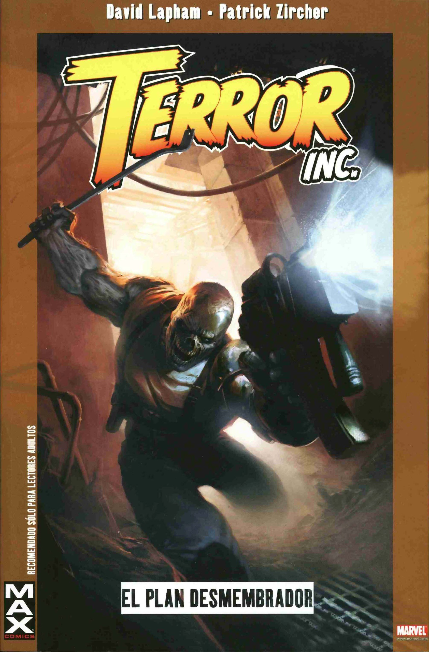 Portada ampliada de TERROR INC.