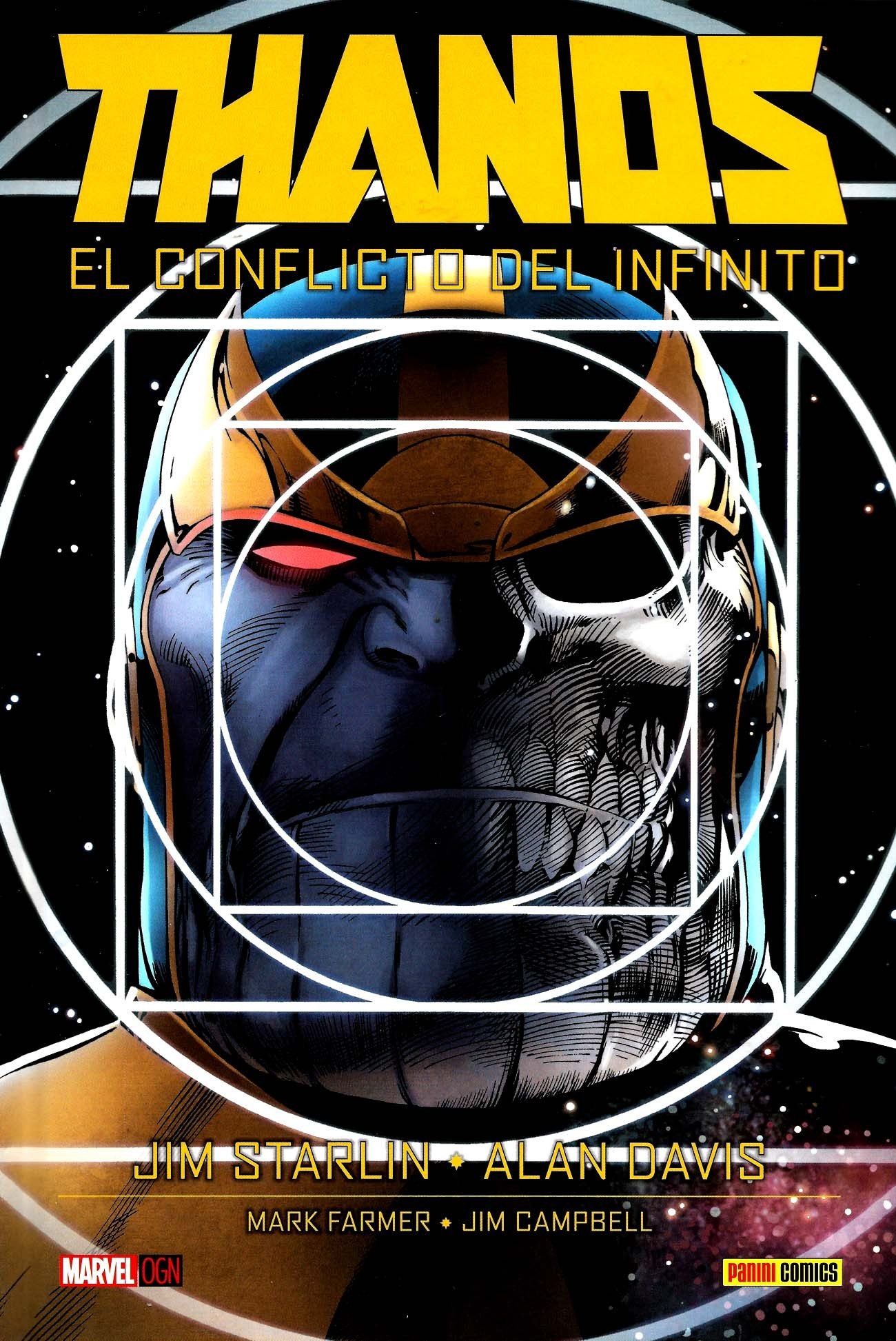 Portada ampliada de THANOS EL CONFLICTO DEL INFINITO