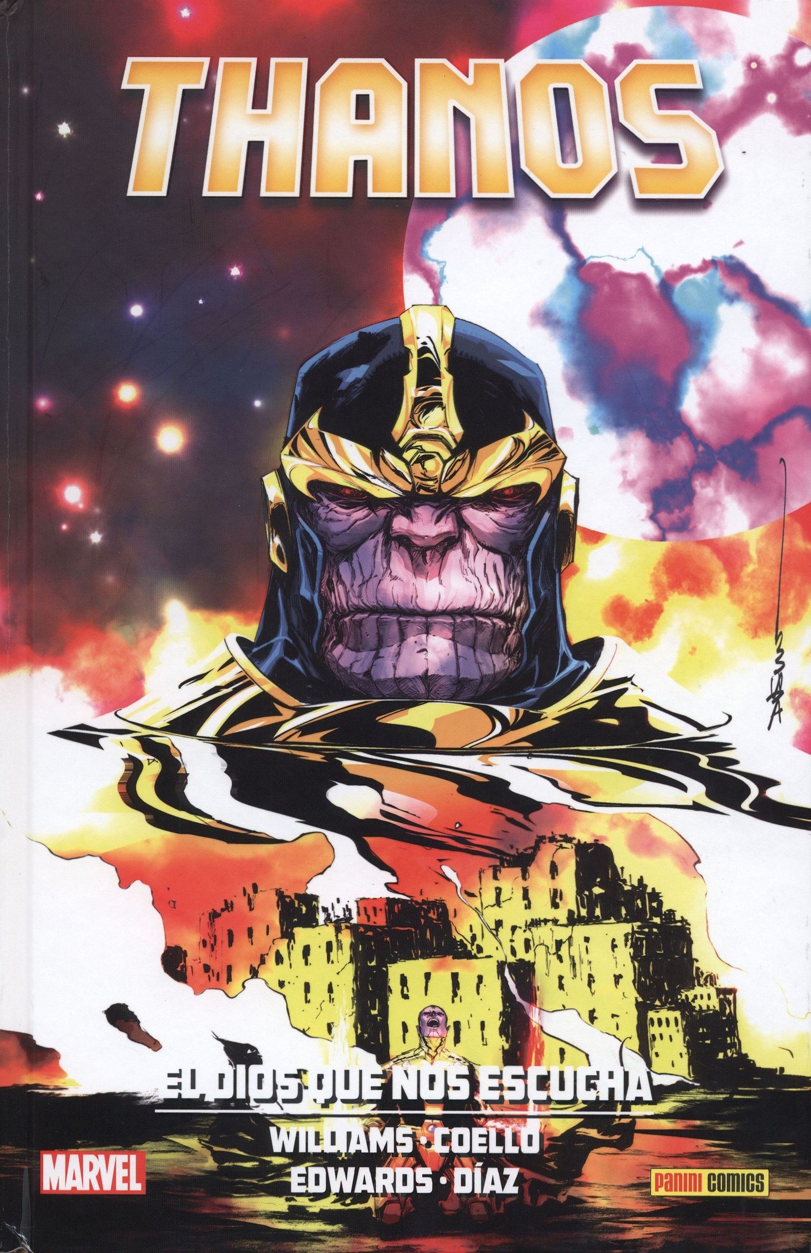 Portada ampliada de THANOS